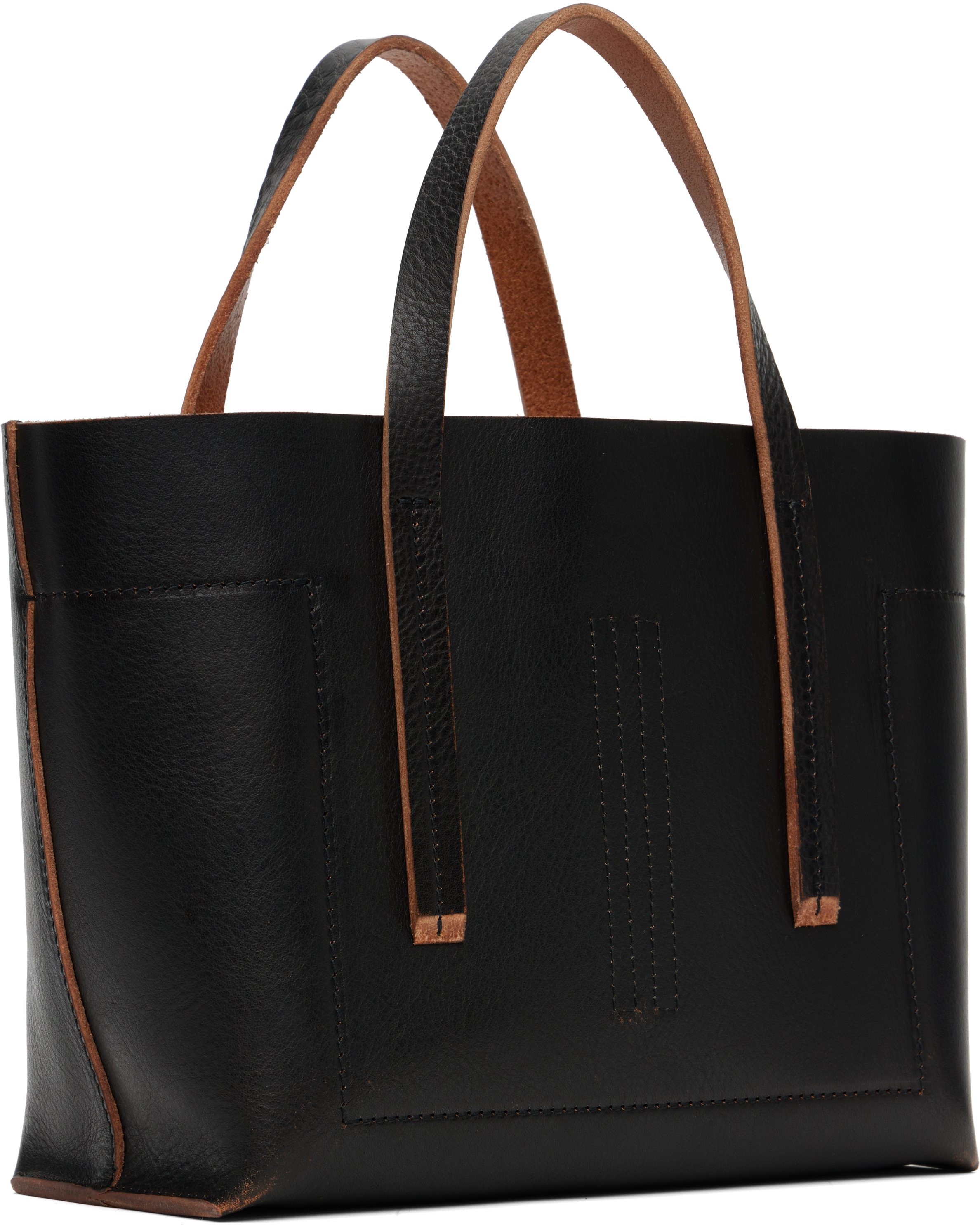 Rick Owens ブラック ミニ Concordians Shopper トートバッグ In Black
