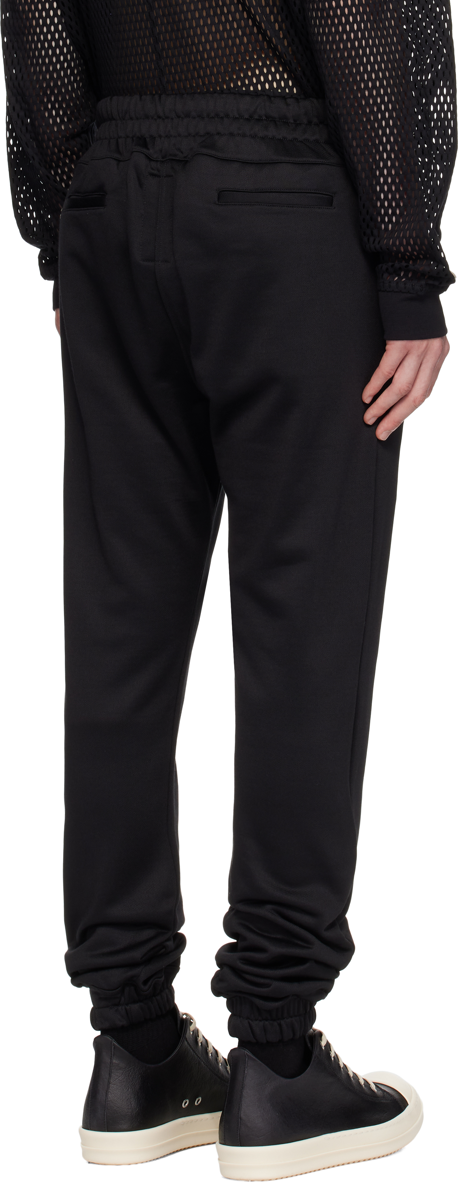 Rick Owens Black Champion Edition Joggers Sweatpants