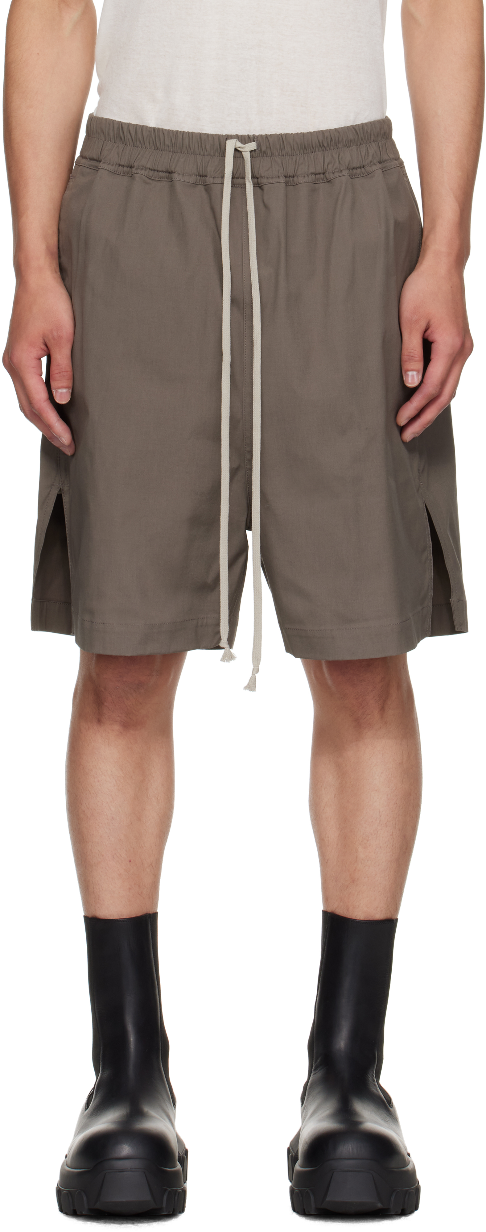 Rick Owens Gray Concordians Boxer Shorts In Multi