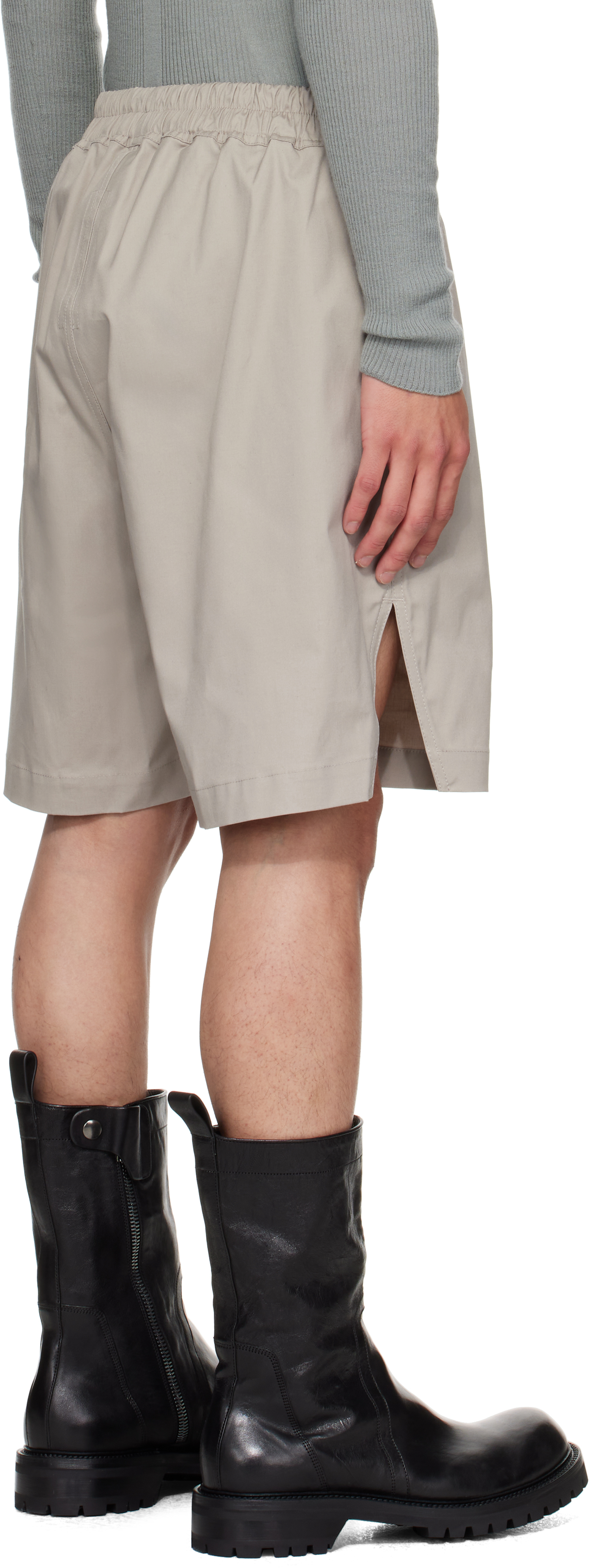 Rick Owens Off-white Concordians Boxer Shorts In Neutral