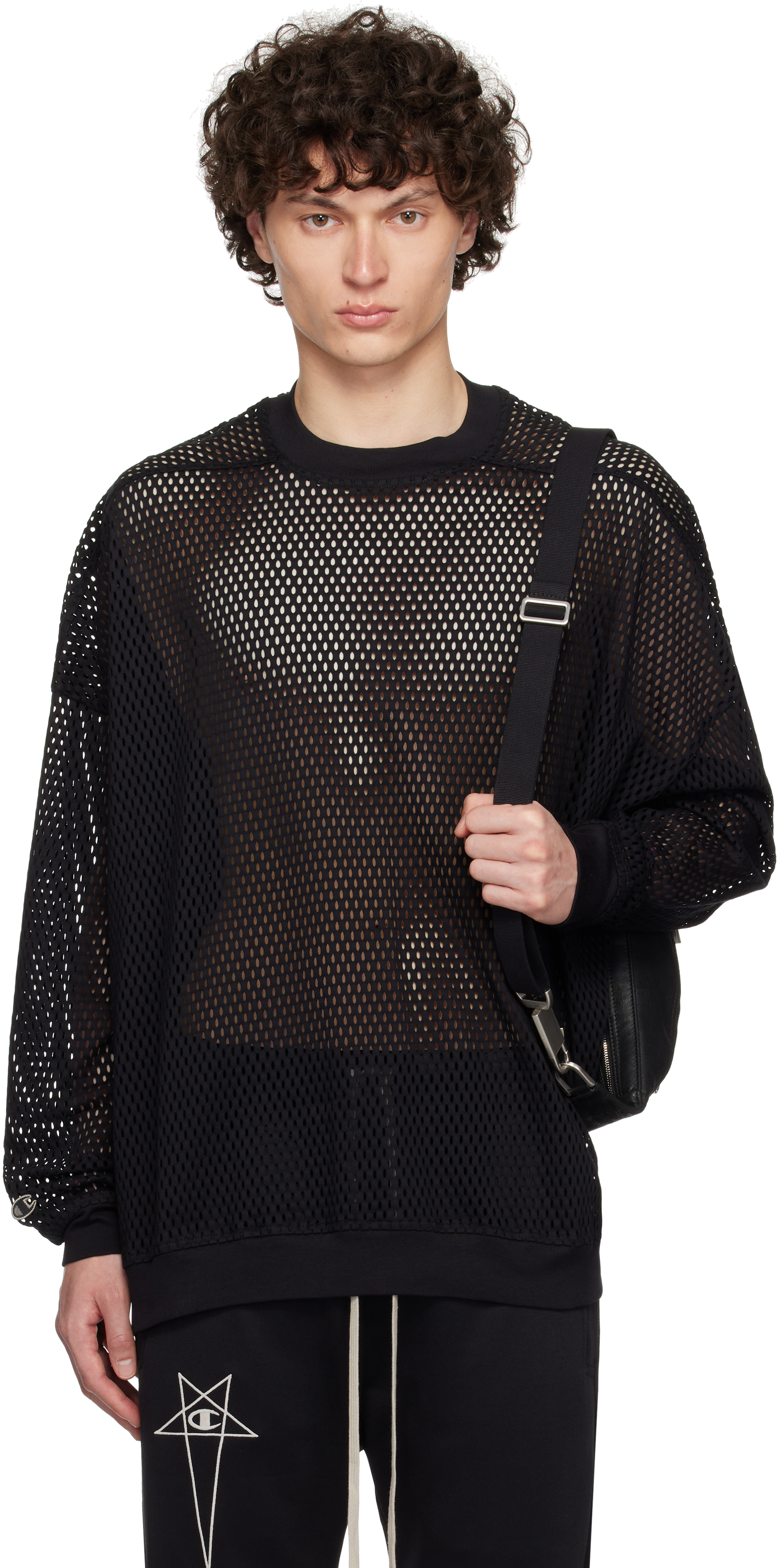 Black Champion Edition Jumbo Sweatshirt