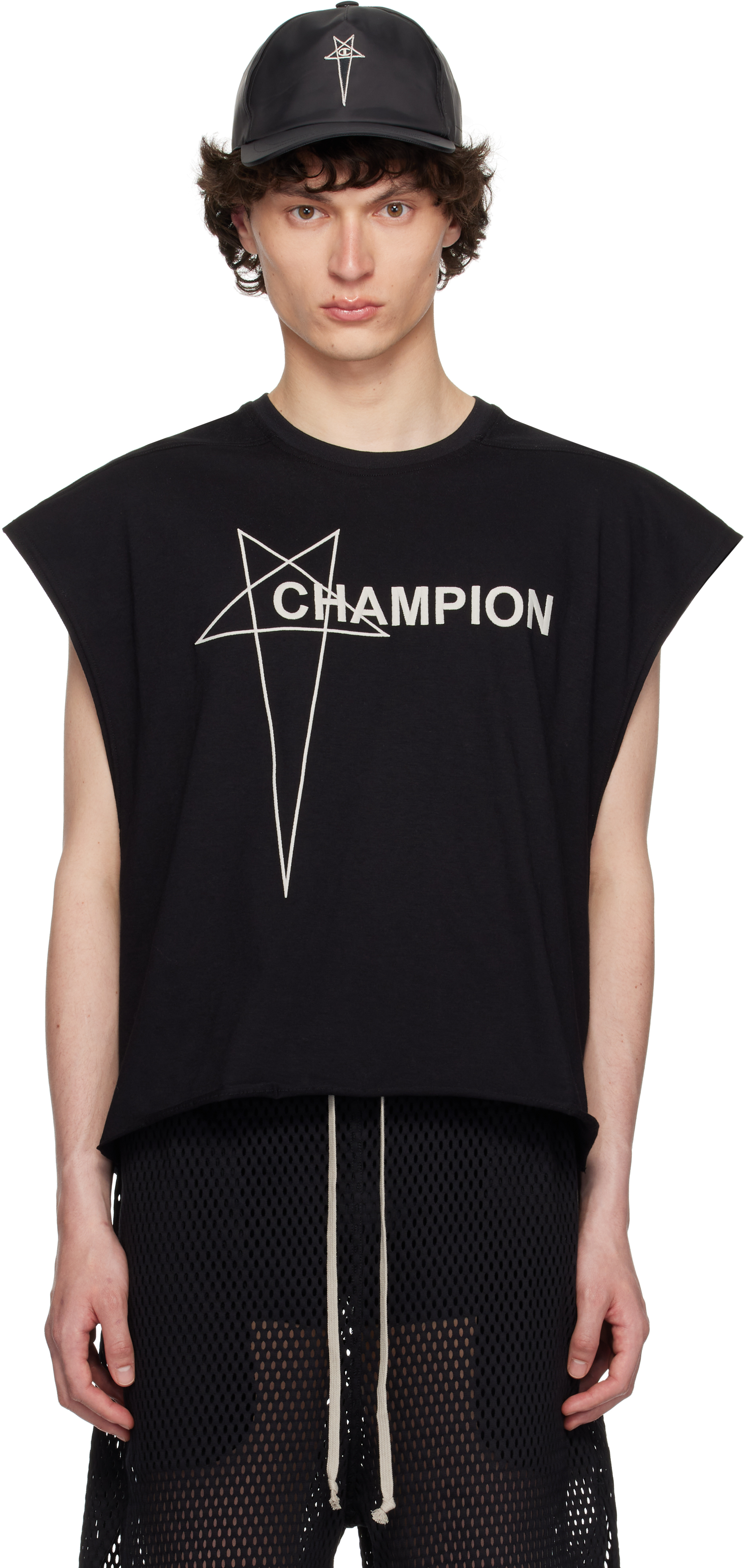 Rick Owens: ブラック Championエディション Micro Tatlin