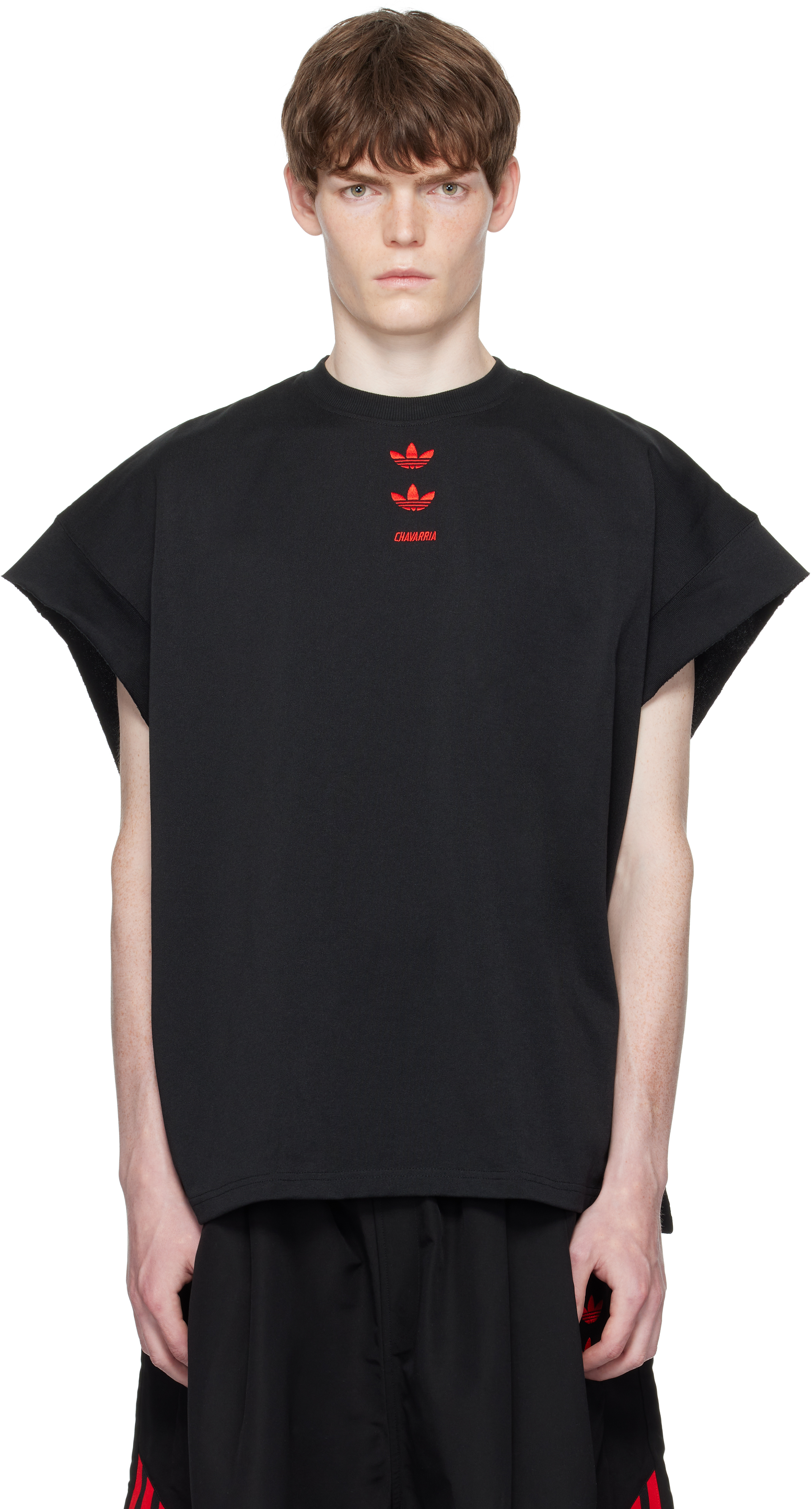 WILLY CHAVARRIA: ブラック adidas Originalsエディション 'Jabbar