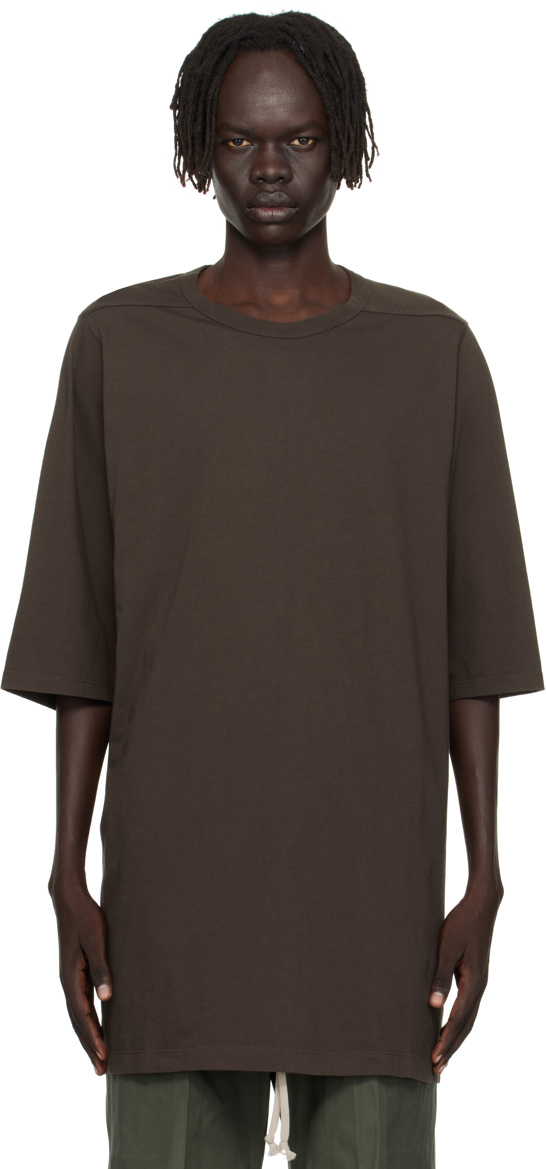 Rick Owens トップス FW22 リックオウエンス通販 | RICK OWENS DOUBLE LAYERED T-SHIRT