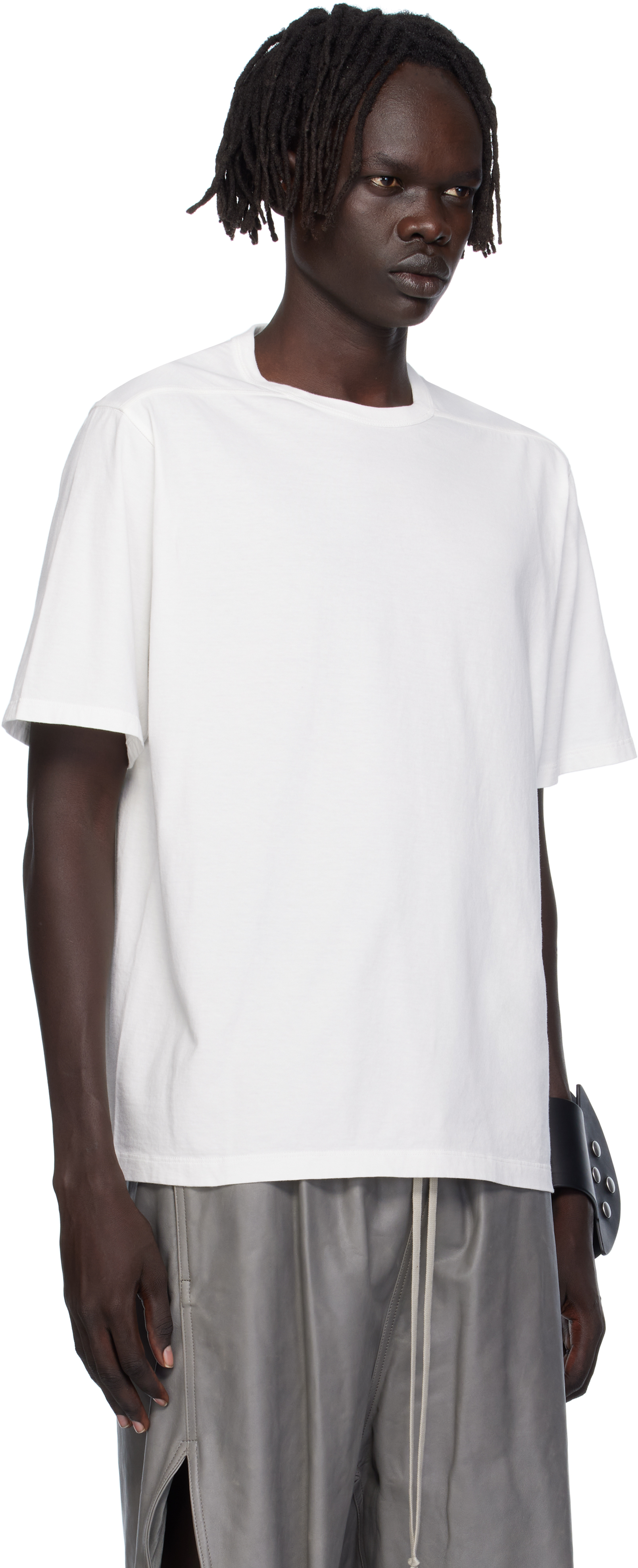 Rick Owens Off-white Concordians Brad T-shirt In Multi