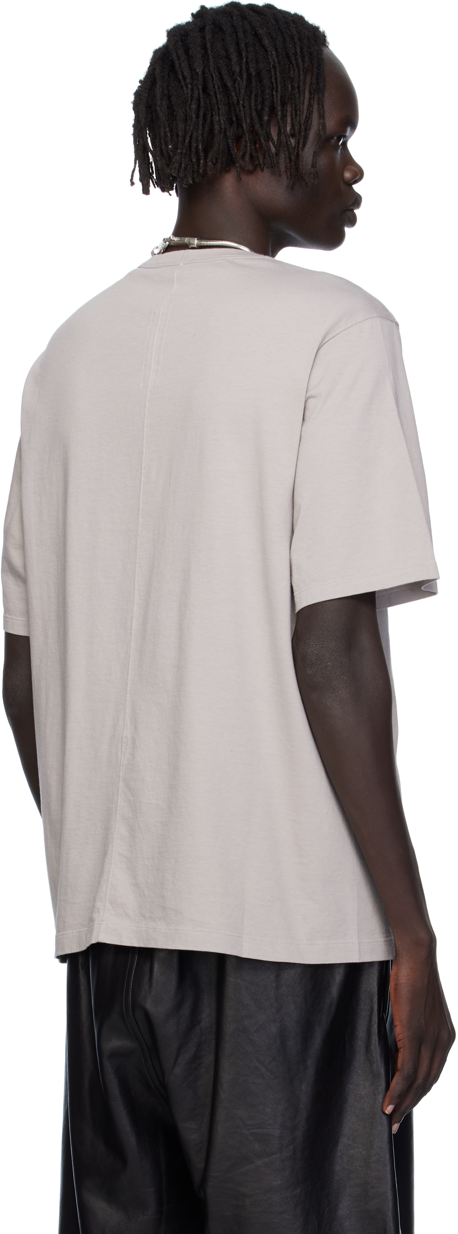 Rick Owens Off-white Concordians Brad T-shirt In White
