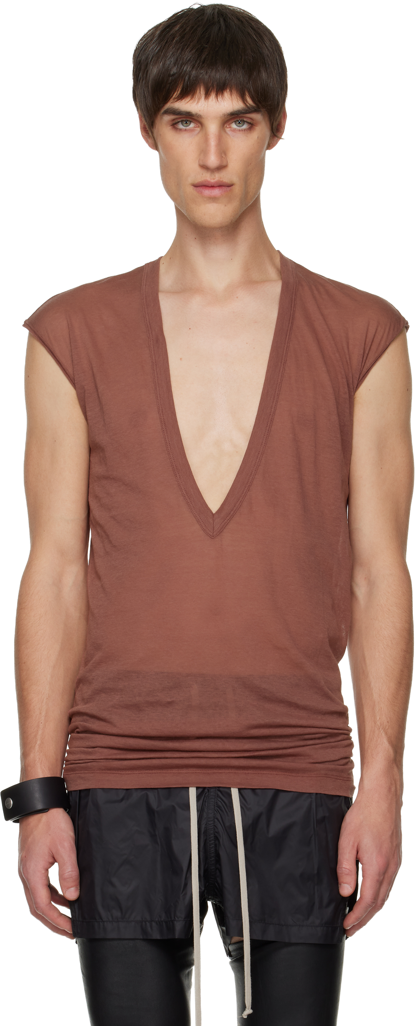 Rick Owens: Pink Concordians Dylan T-shirt | SSENSE