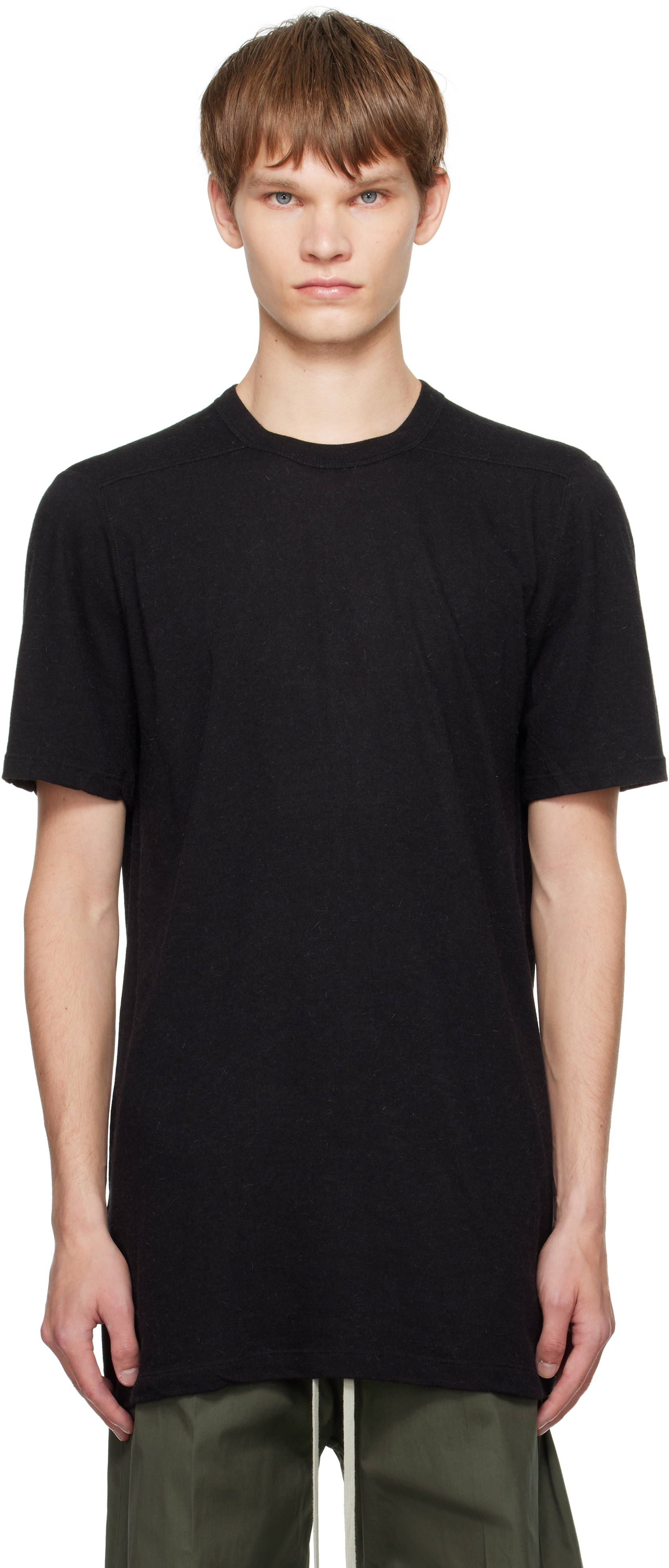 Rick Owensのブラック Concordians Level Tシャツがセール中