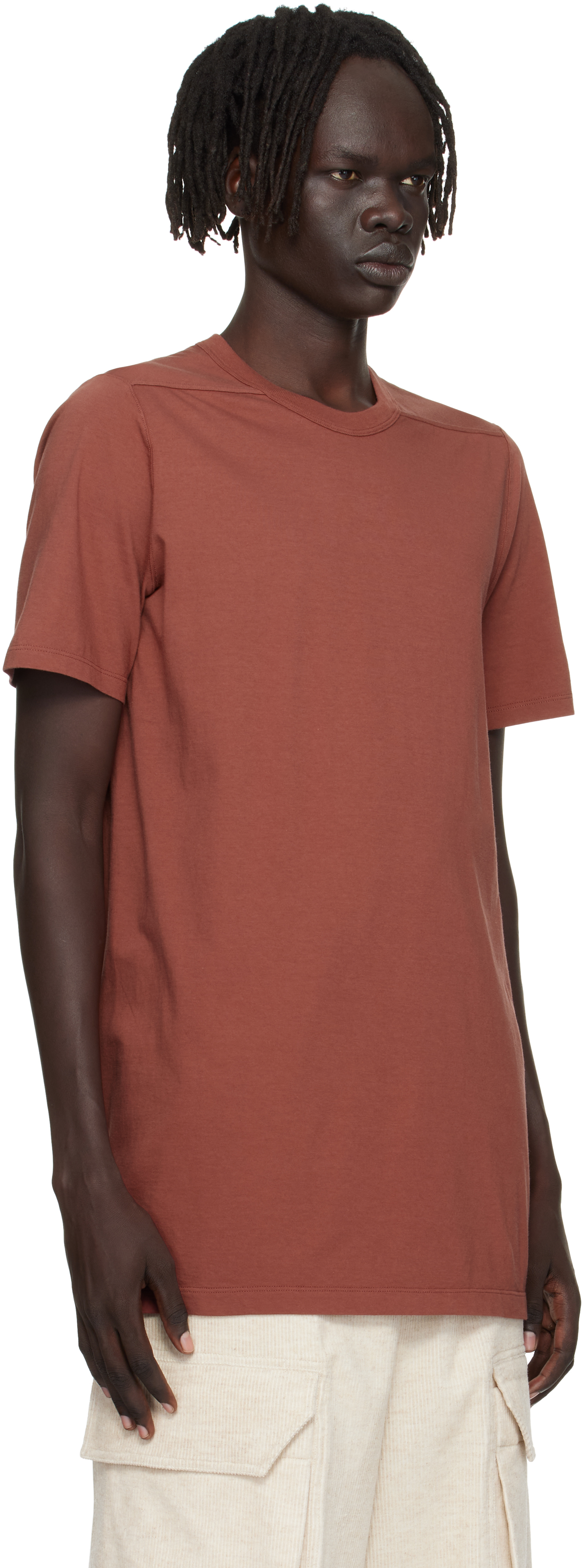 Rick Owens Pink Concordians Level T-shirt
