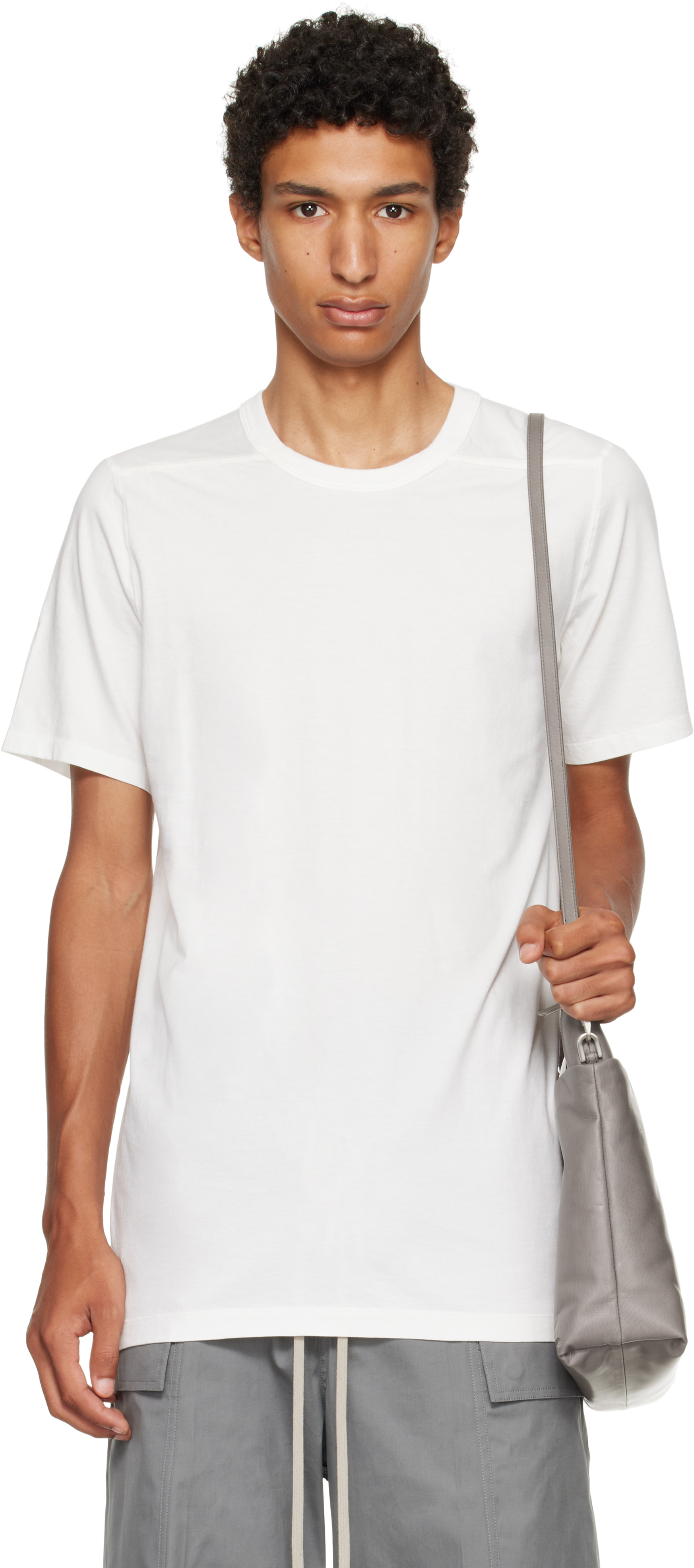 Rick Owens: オフホワイト Concordians Level Tシャツ | SSENSE 日本