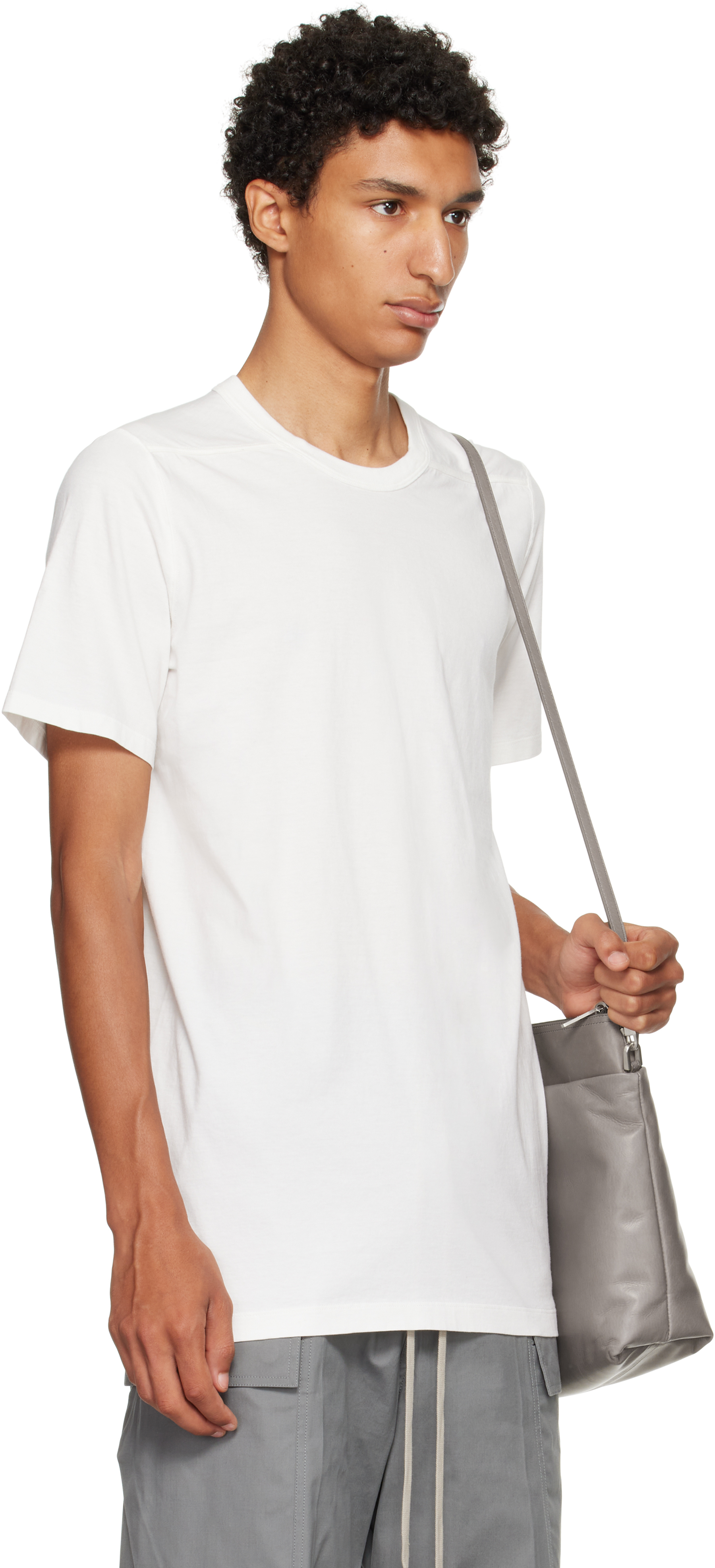 Rick Owens Off-white Concordians Level T-shirt In White