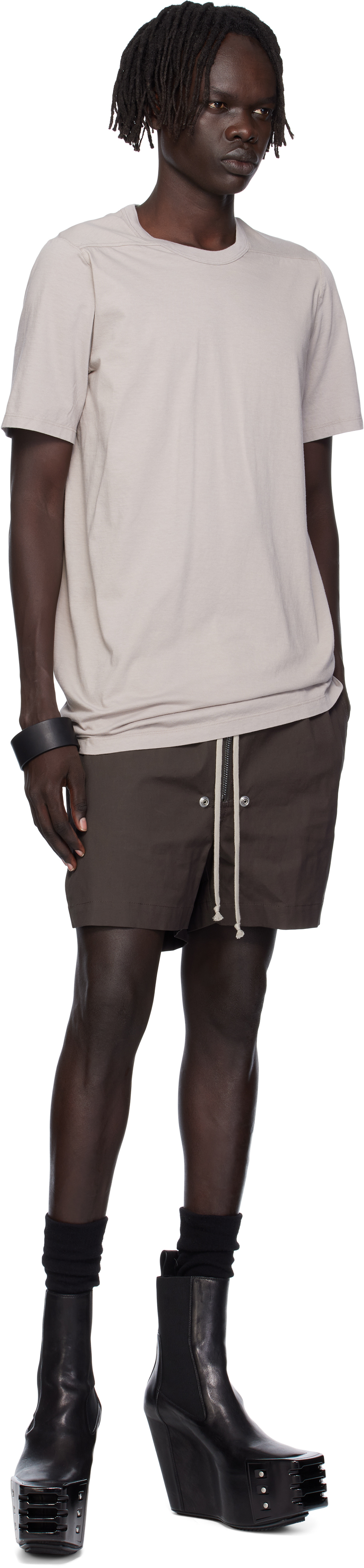 Rick Owens Off-white Concordians Level T-shirt In White