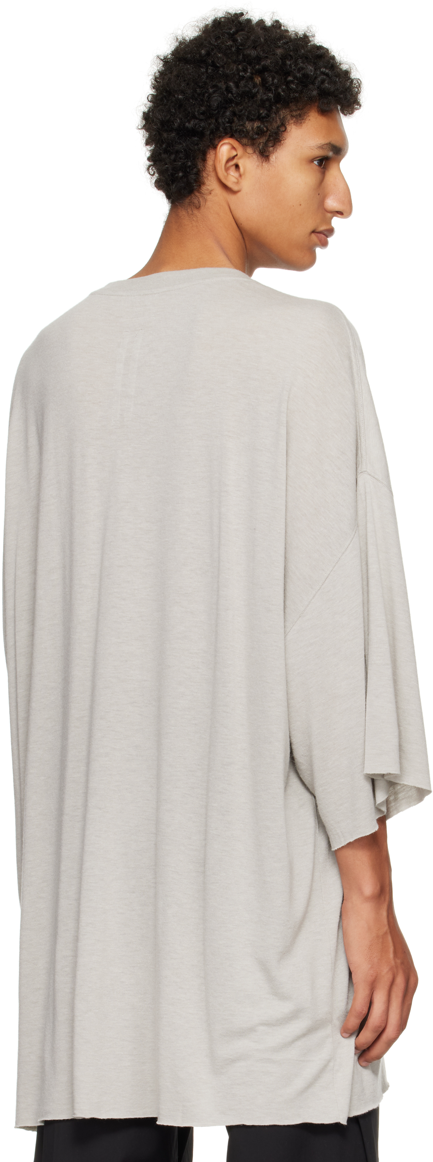 Rick Owens Off-white Concordians V Tommy T-shirt In Gray
