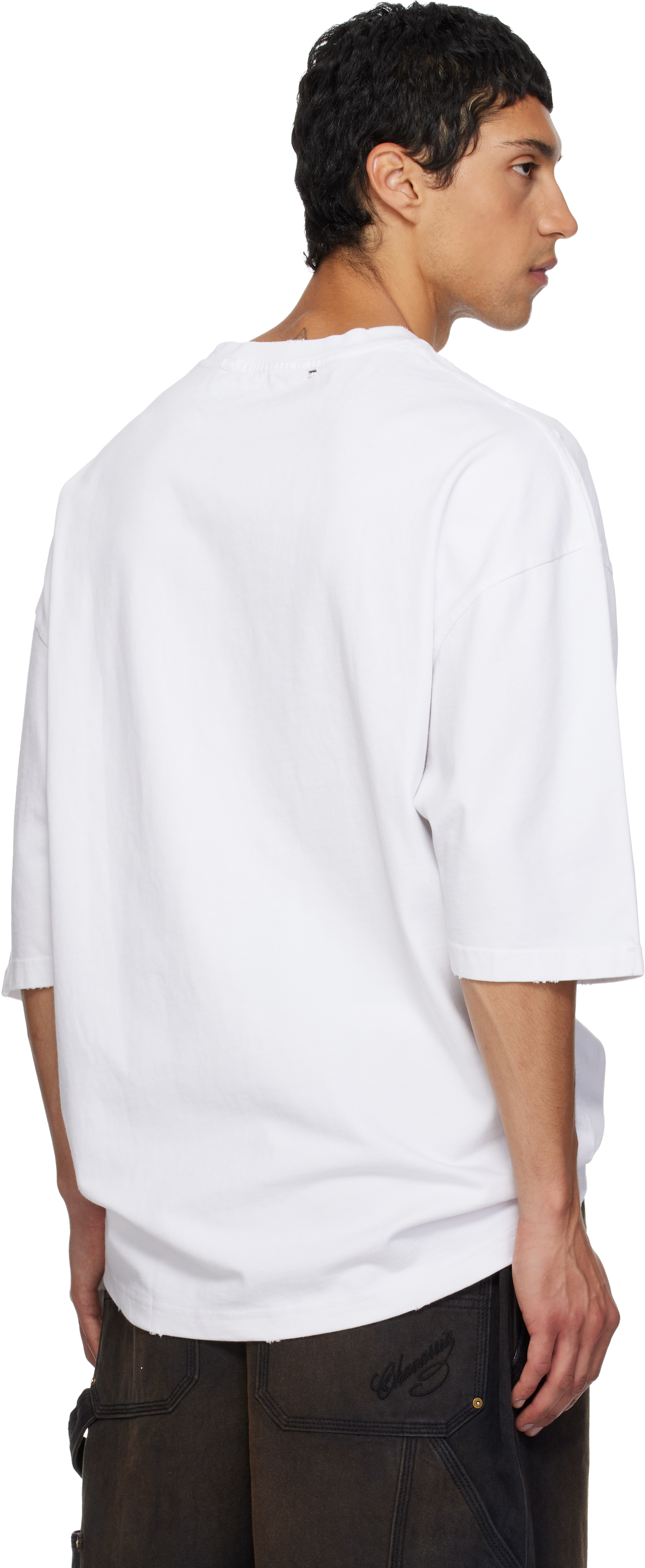 Willy Chavarria White 'willy Life Style' Northsider T-shirt In White