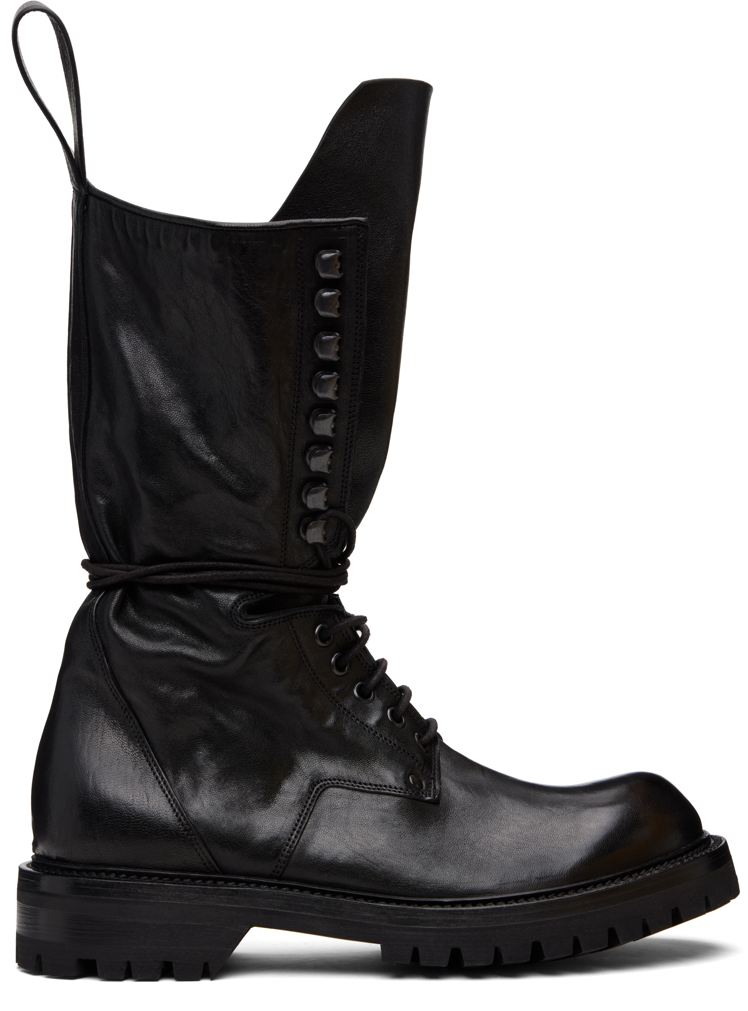 Black Concordians Army Boots