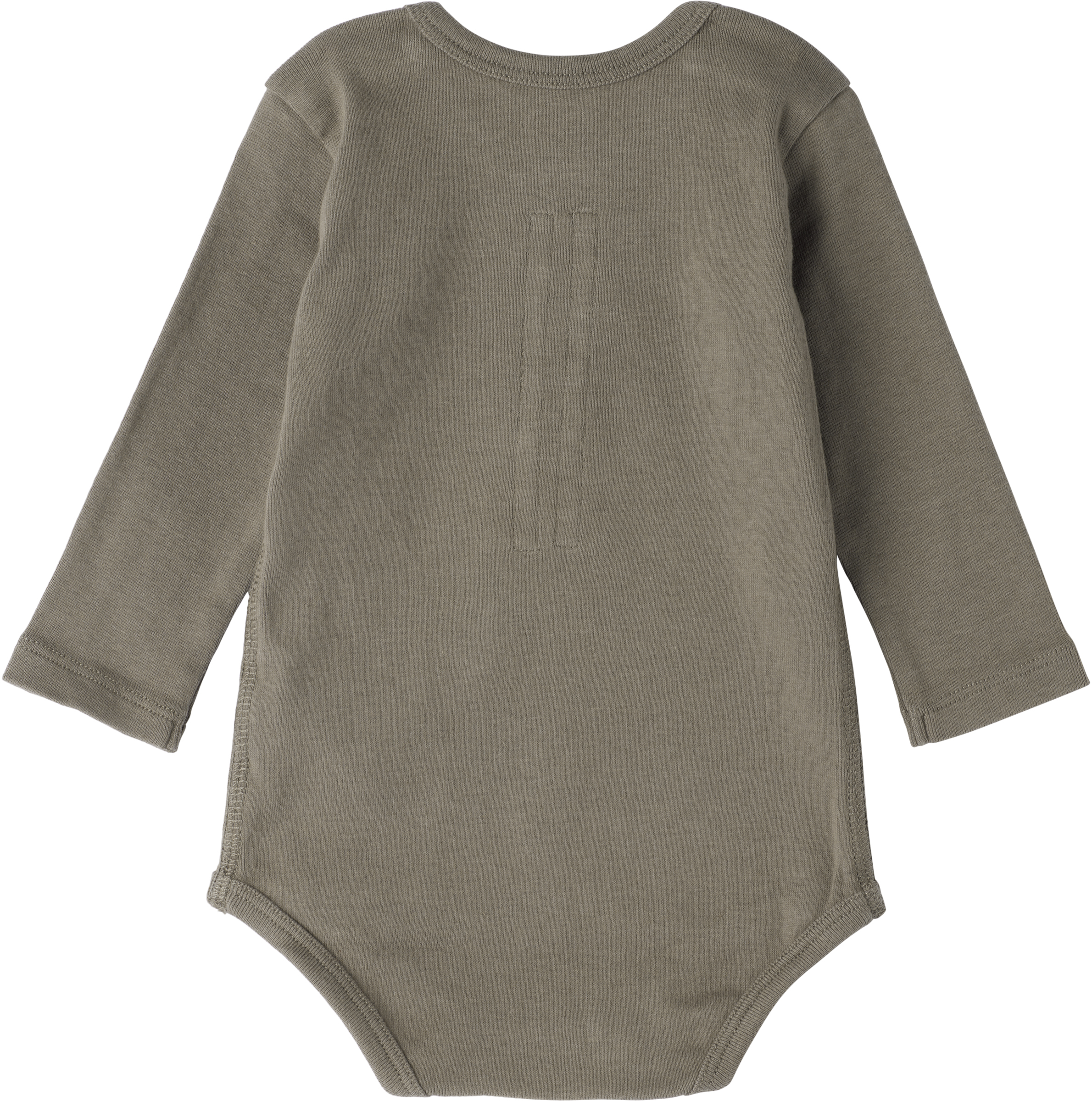 Rick Owens Baby Gray Concordians Bodysuit In Gray