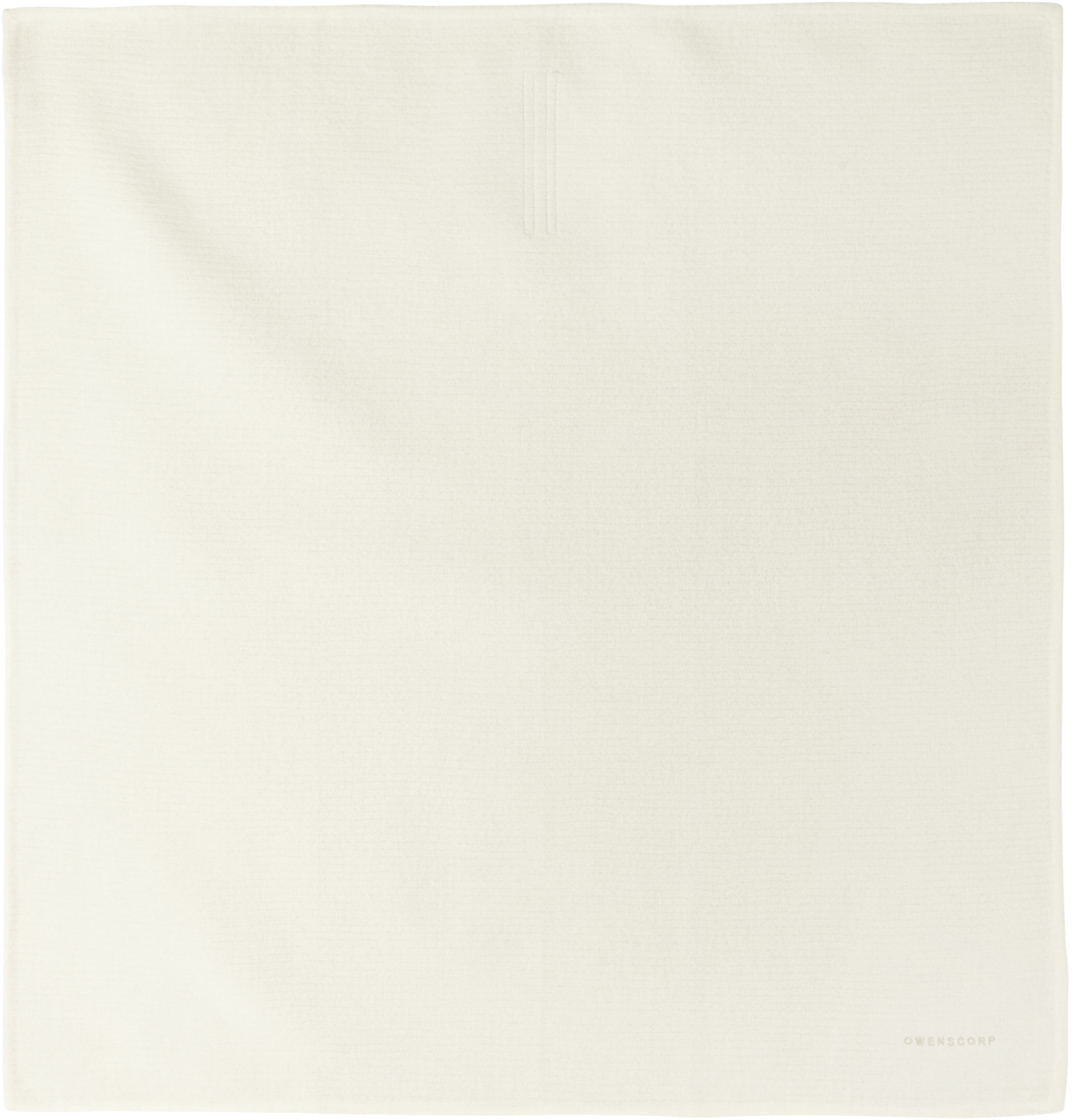 Rick Owens Baby Off-white Concordians Baby Blanket