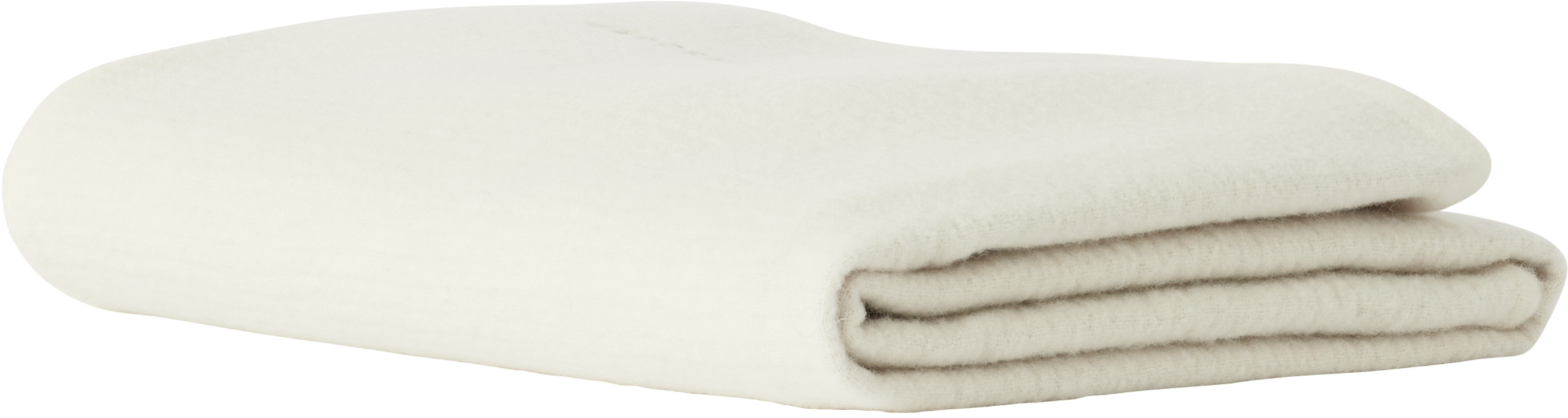 Rick Owens Baby Off-white Concordians Baby Blanket In White