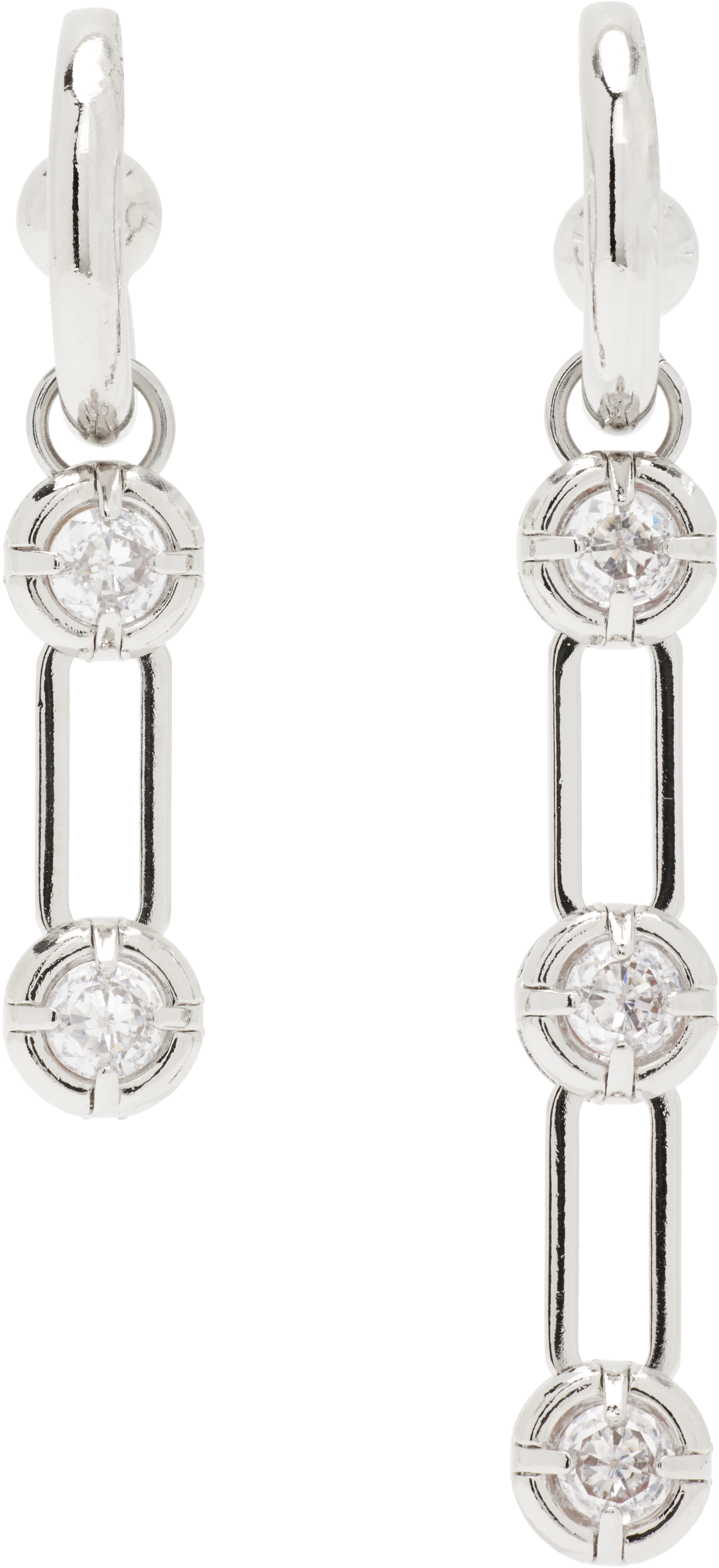 Justine Clenquet Alva Earrings In Metallic