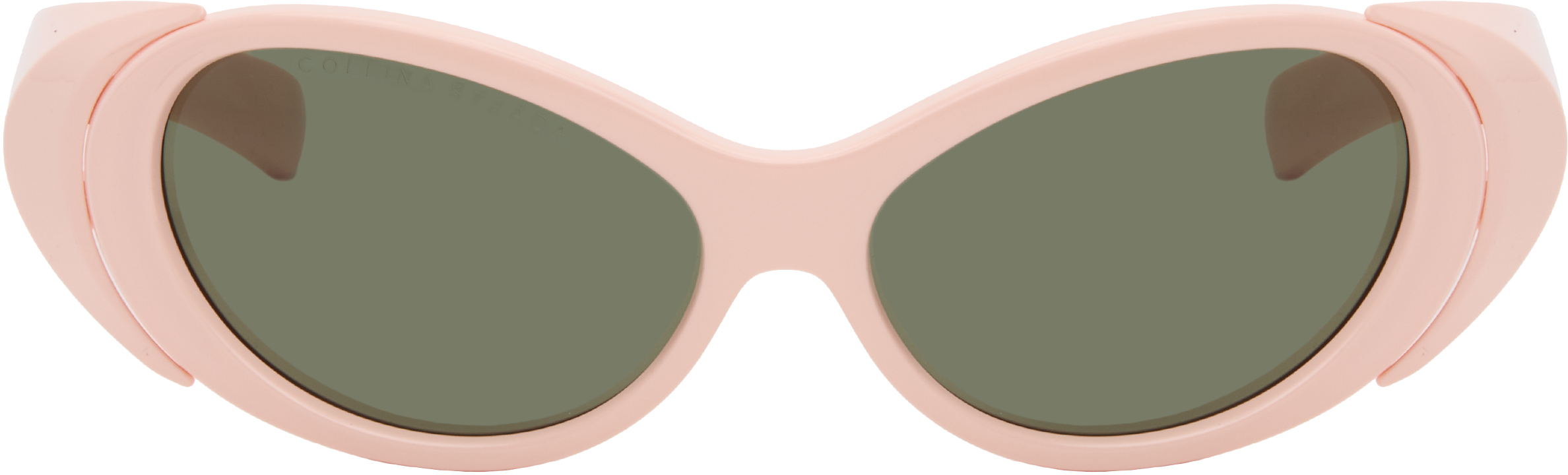 【関税込み】Collina Strada ピンク Cocoon サングラス Collina Strada: ピンク Cocoon サングラス | SSENSE 日本