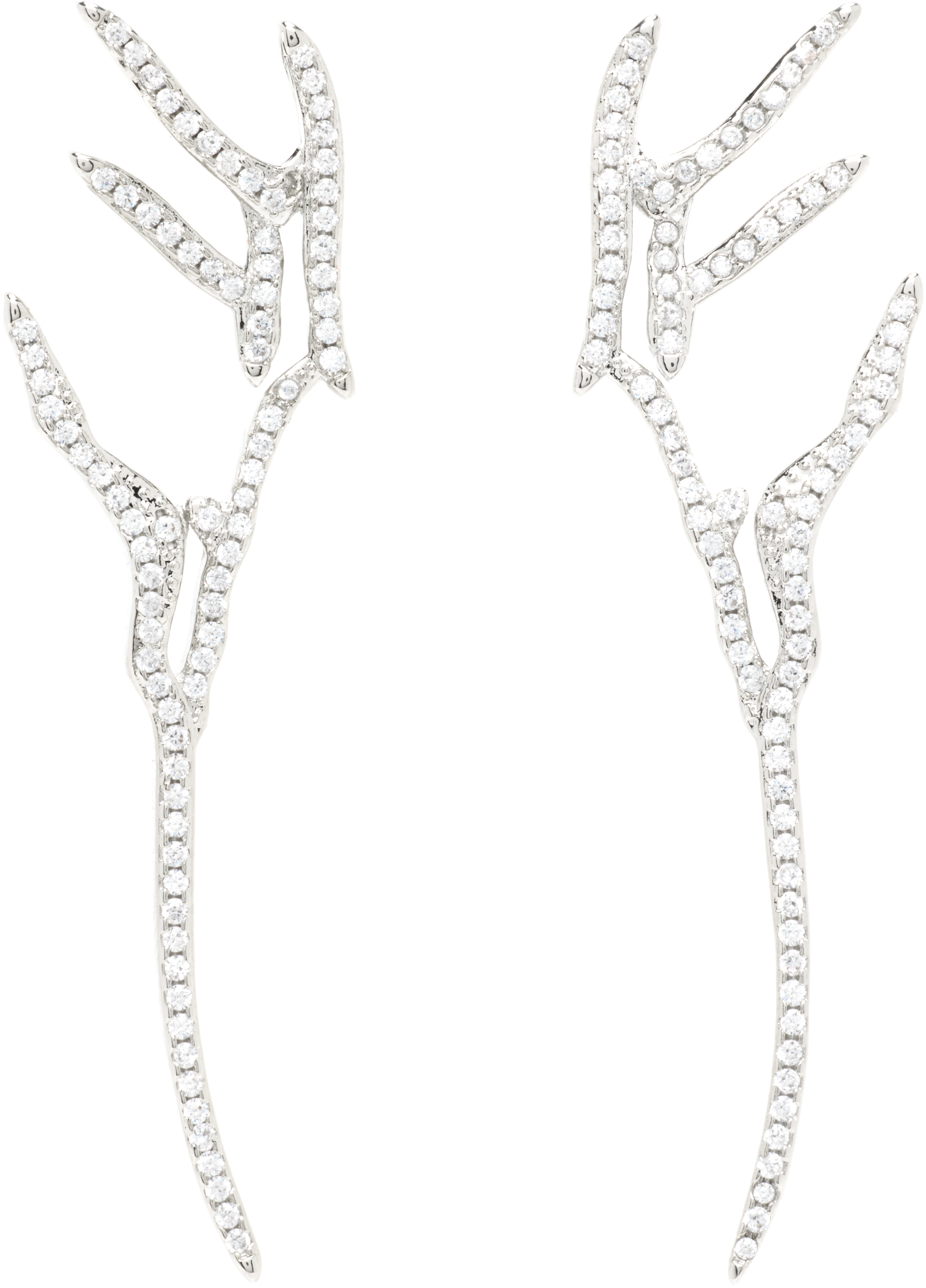 【関税込み】Collina Strada シルバー Stella Dangle ピアス Collina Stradaのシルバー Stella Dangle ピアスがセール中