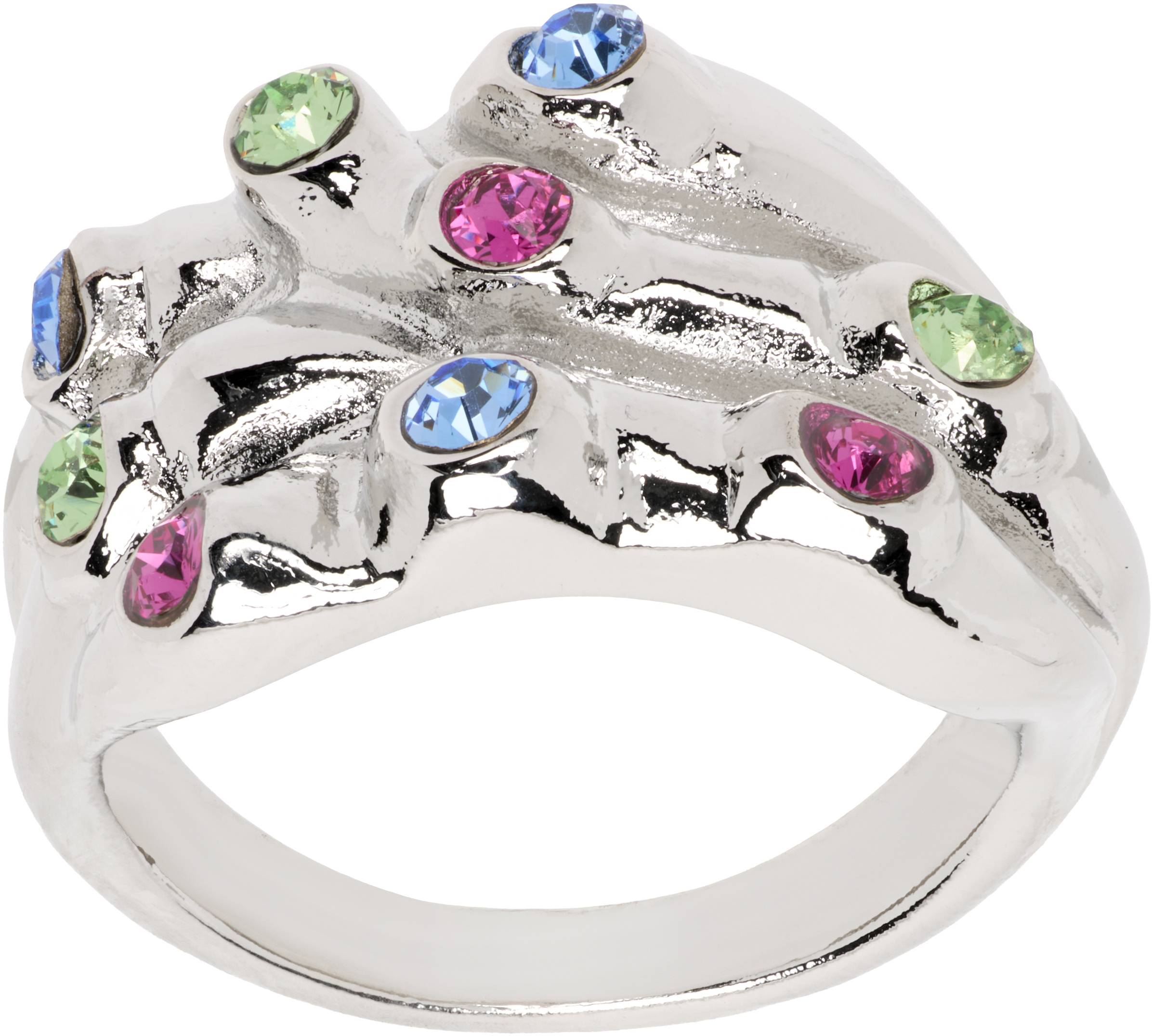 【関税込み】Collina Strada Stacked リング Collina Strada: Stacked Ring | SSENSE