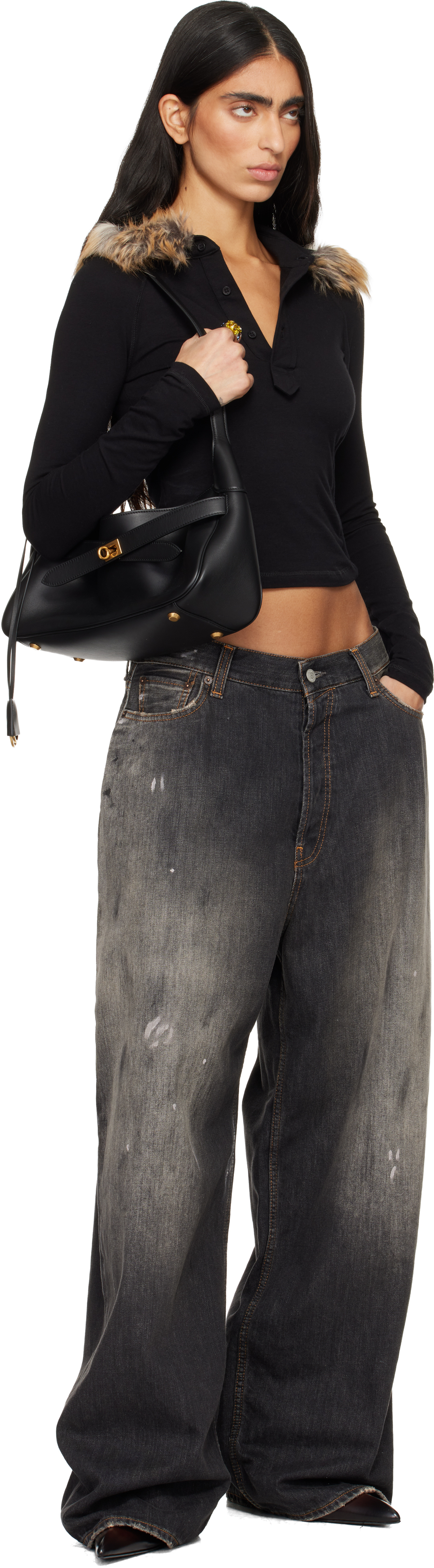 Collina Strada Rhino Baby Ring In Multi