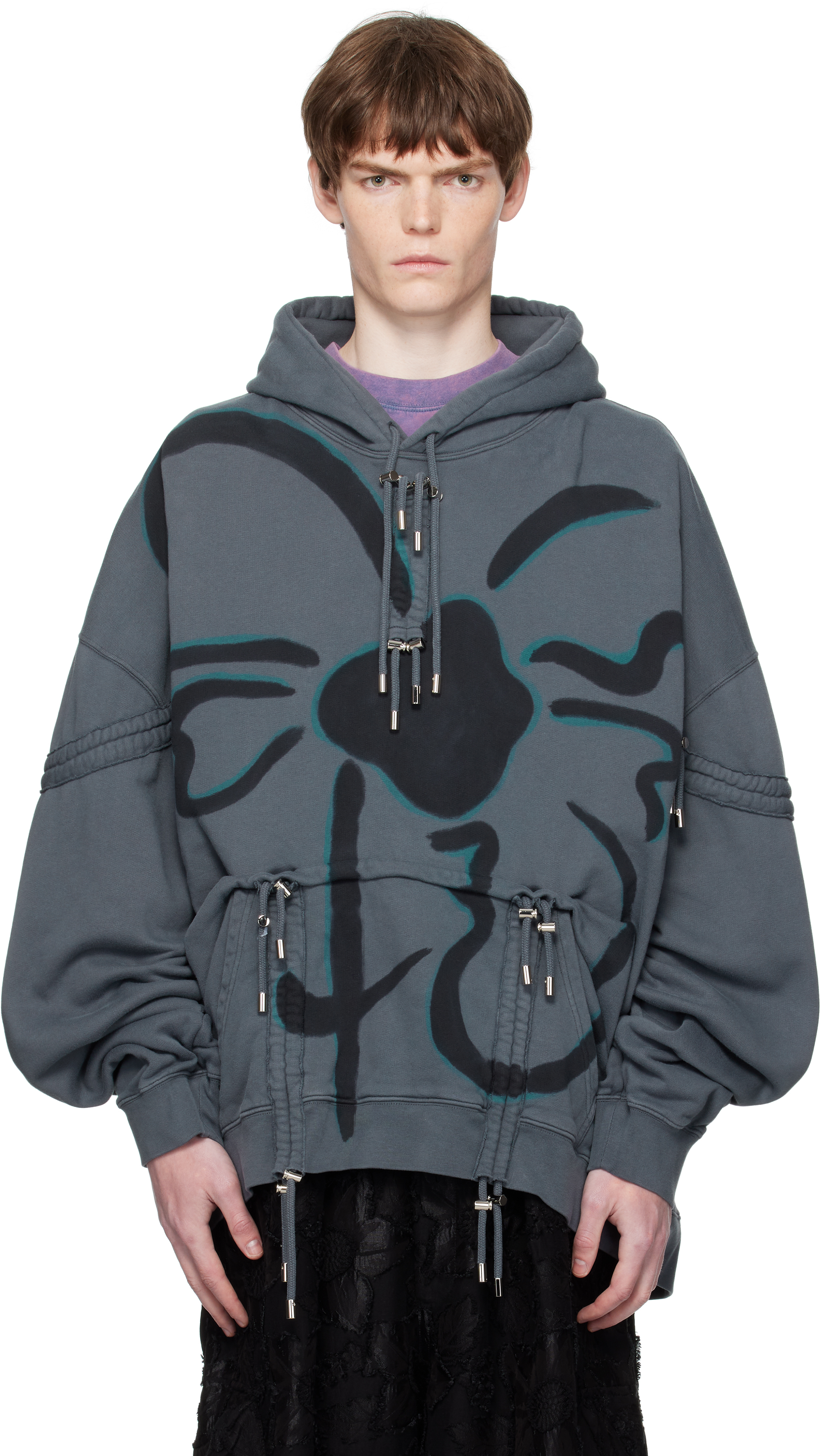 【人気商品！】Collina Strada グリーン Star フーディ Collina Strada hoodies & zipups for Women | SSENSE