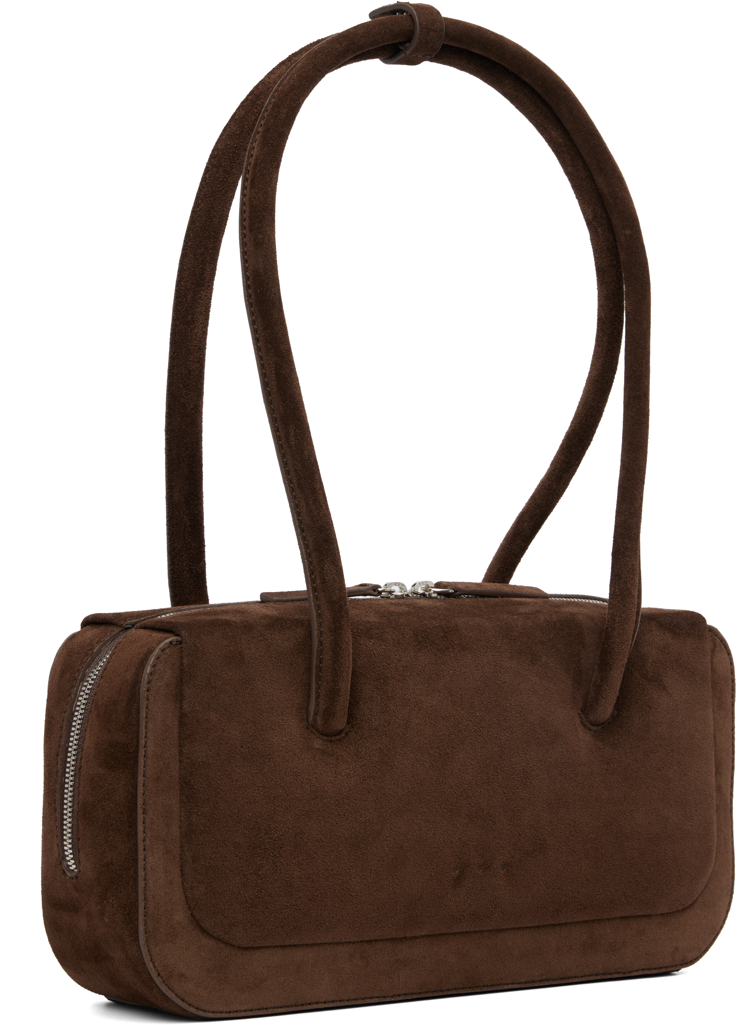 Aesther Ekme Lagun Bowling Cocoa Colour Bag In Brown