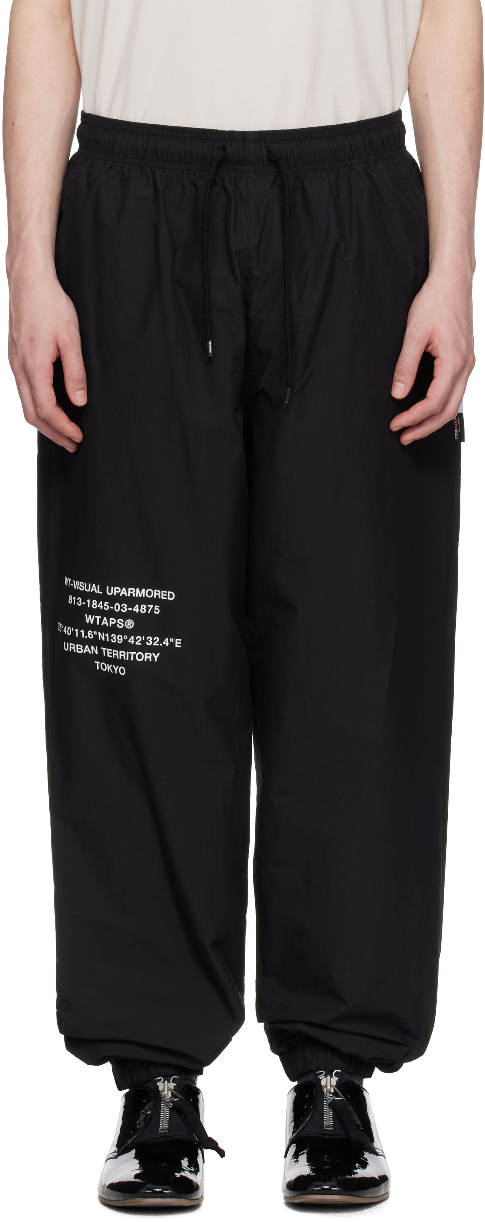Black SPST2002 Lounge Pants