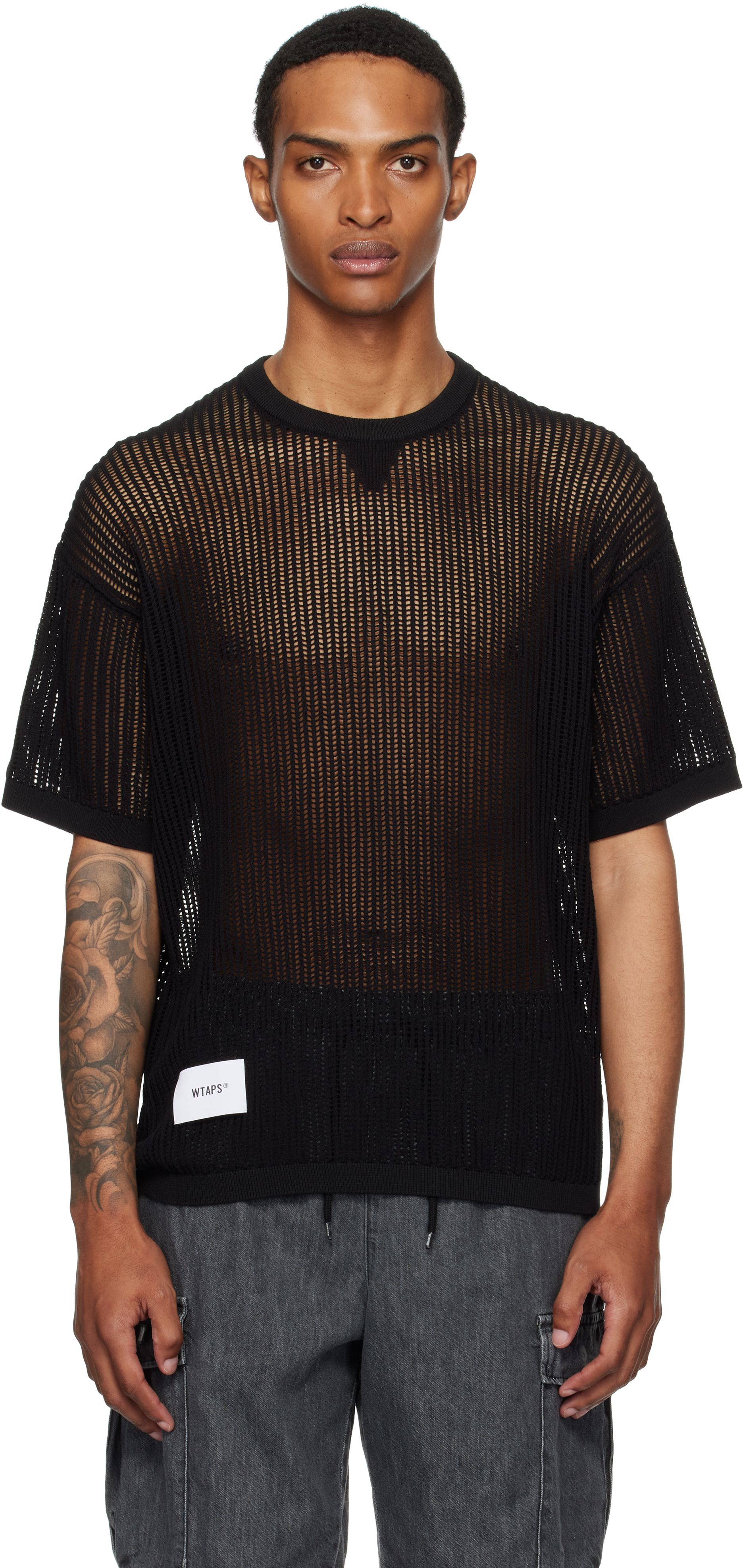 専門店では ブラック WTAPS: Ghill 日本 SSENSE | セーター トップス