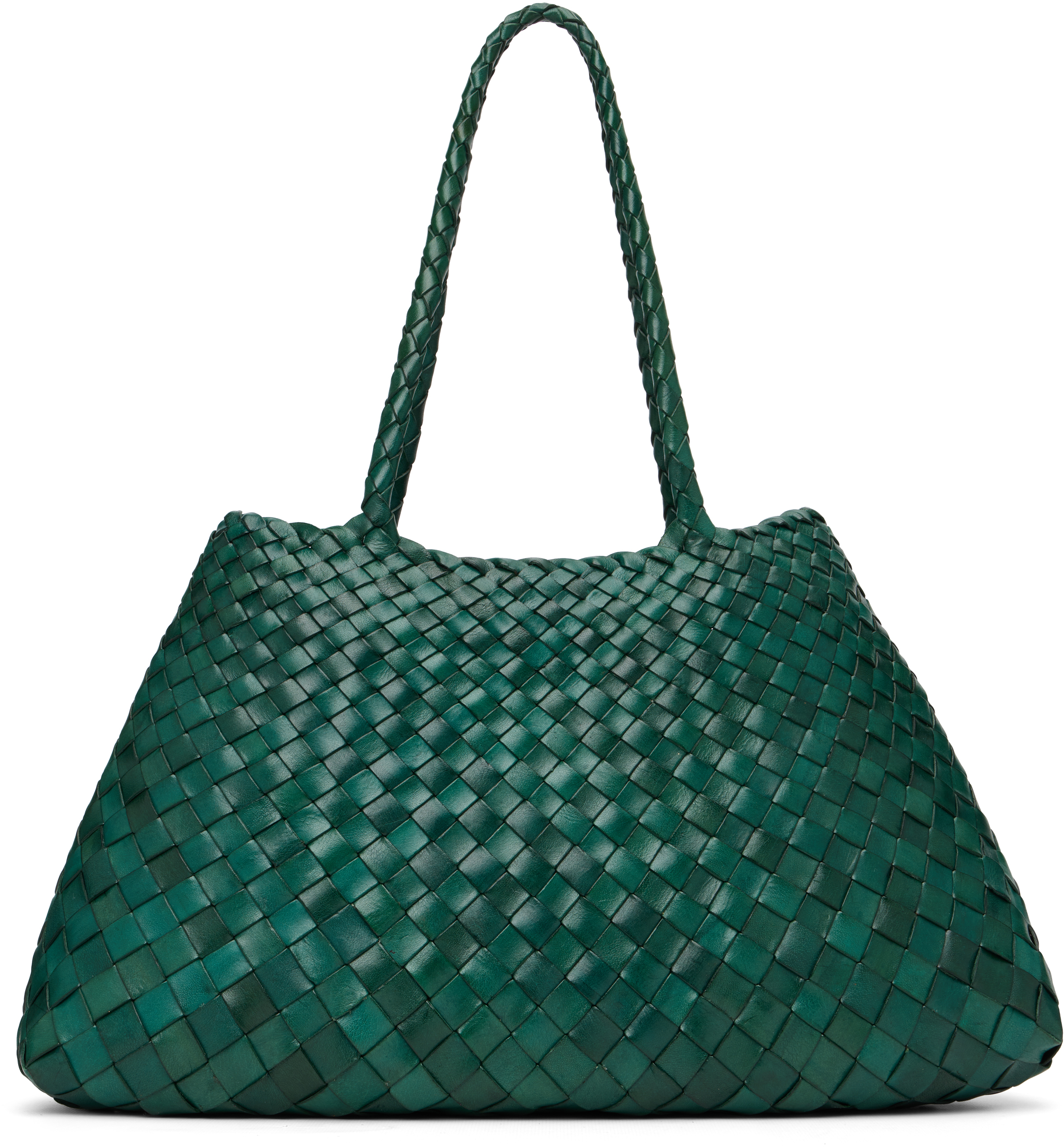 Dragon Diffusion: Green Santa Croce Big Tote | SSENSE