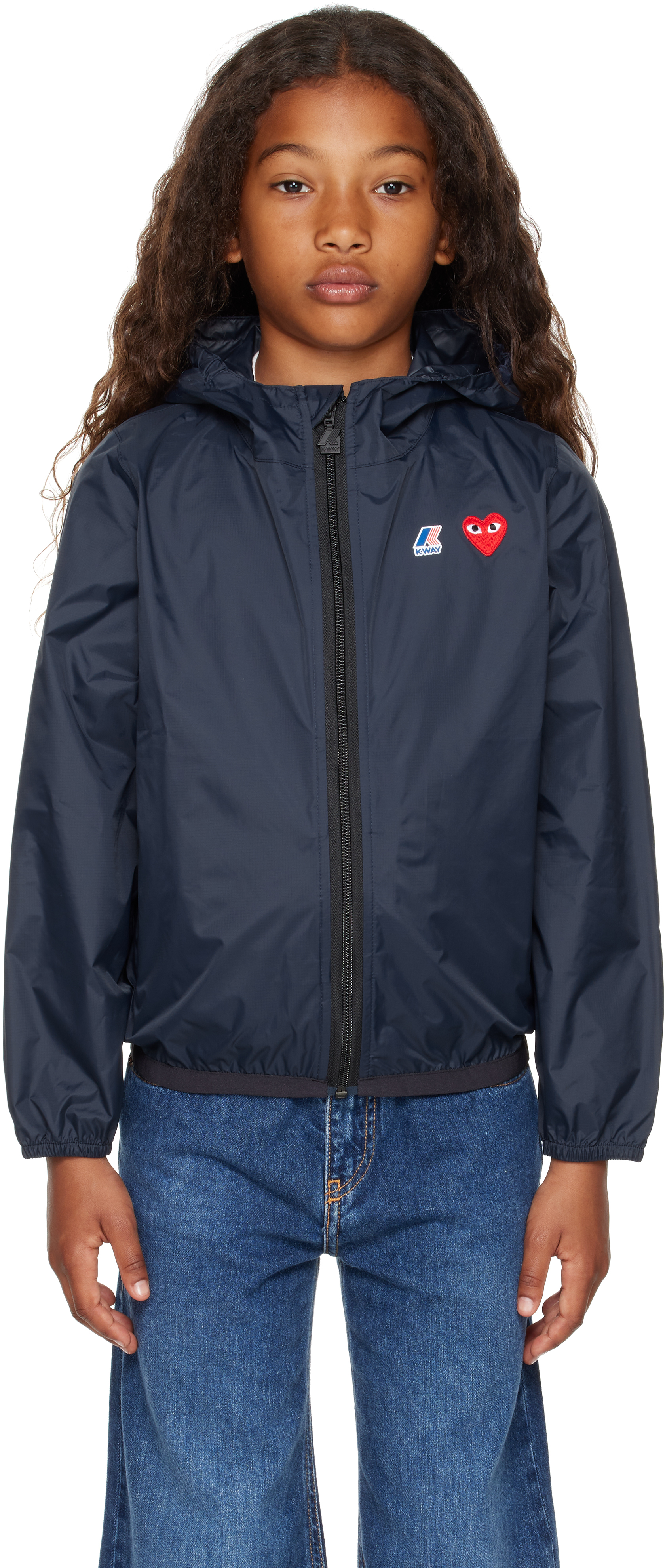 ジャケット COMME des GARCONS FW24 LADIE`S JACKET (RN J012 NAVY) Buy Comme des Garcons women navy blue x k-way children's