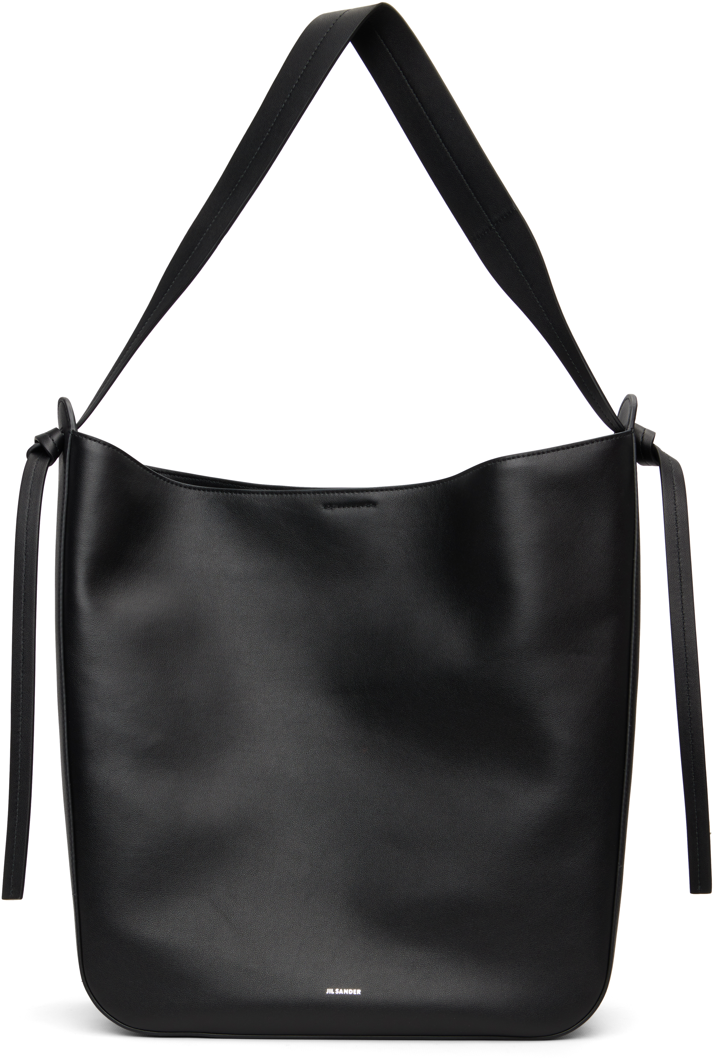Jil Sander Black Knot Shopper Tote