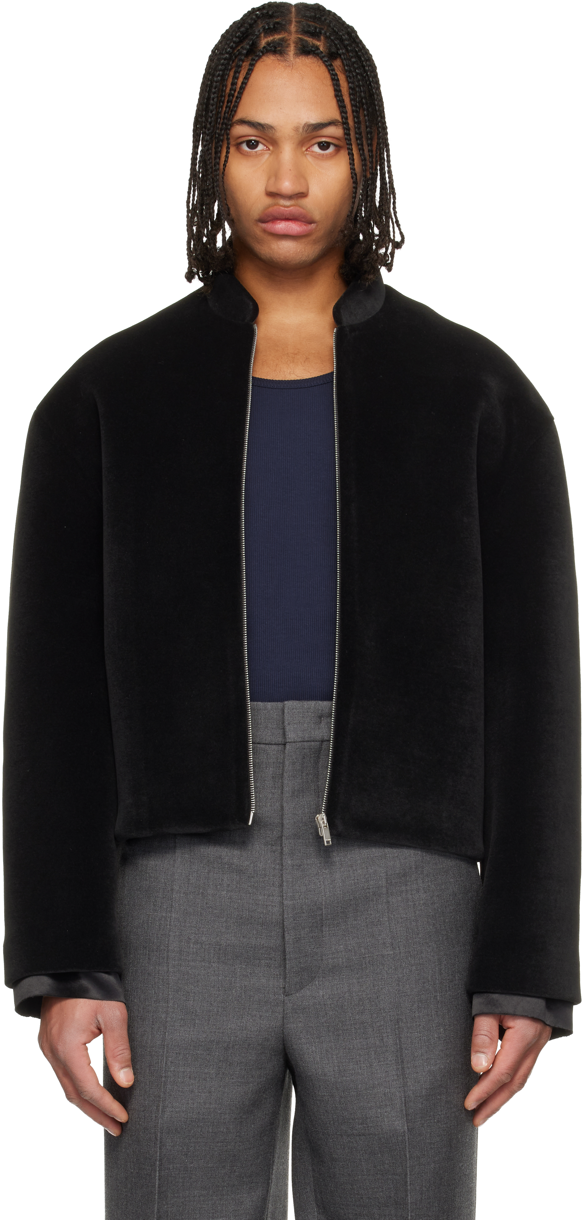 JIL SANDER ブラックジャケット Jil Sander シングルジャケット | ブラック | FARFETCH JP