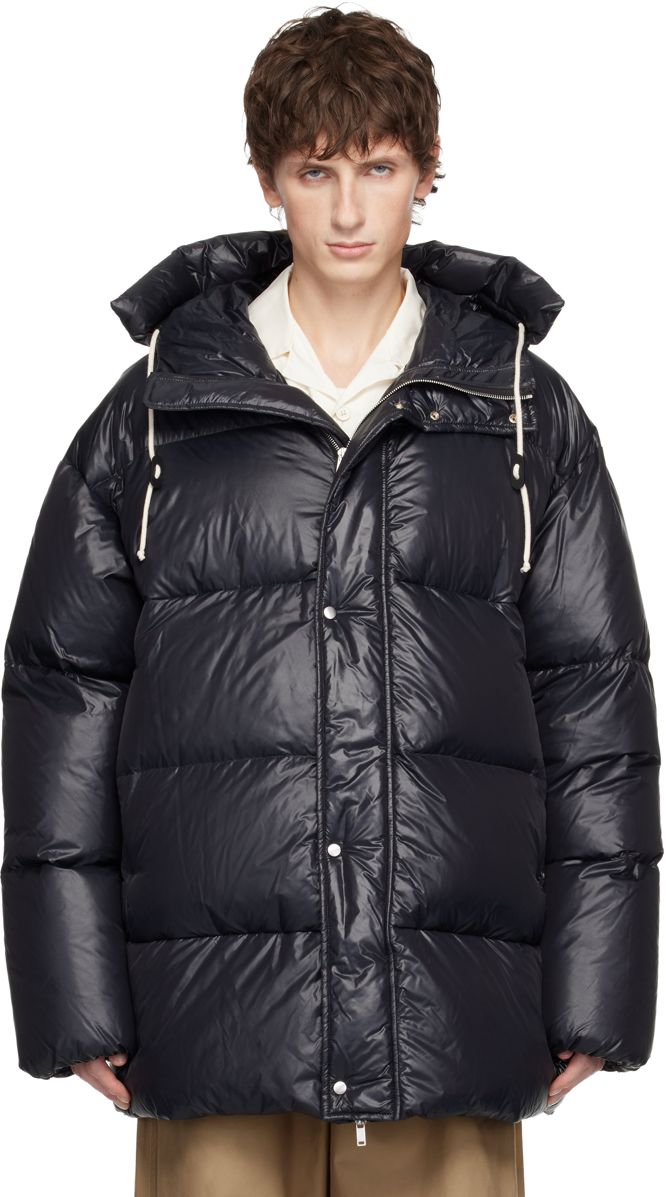 JIL SANDER ブラック ダウンジャケット Jil Sander Quilted Down Jacket | ブラック | FARFETCH JP