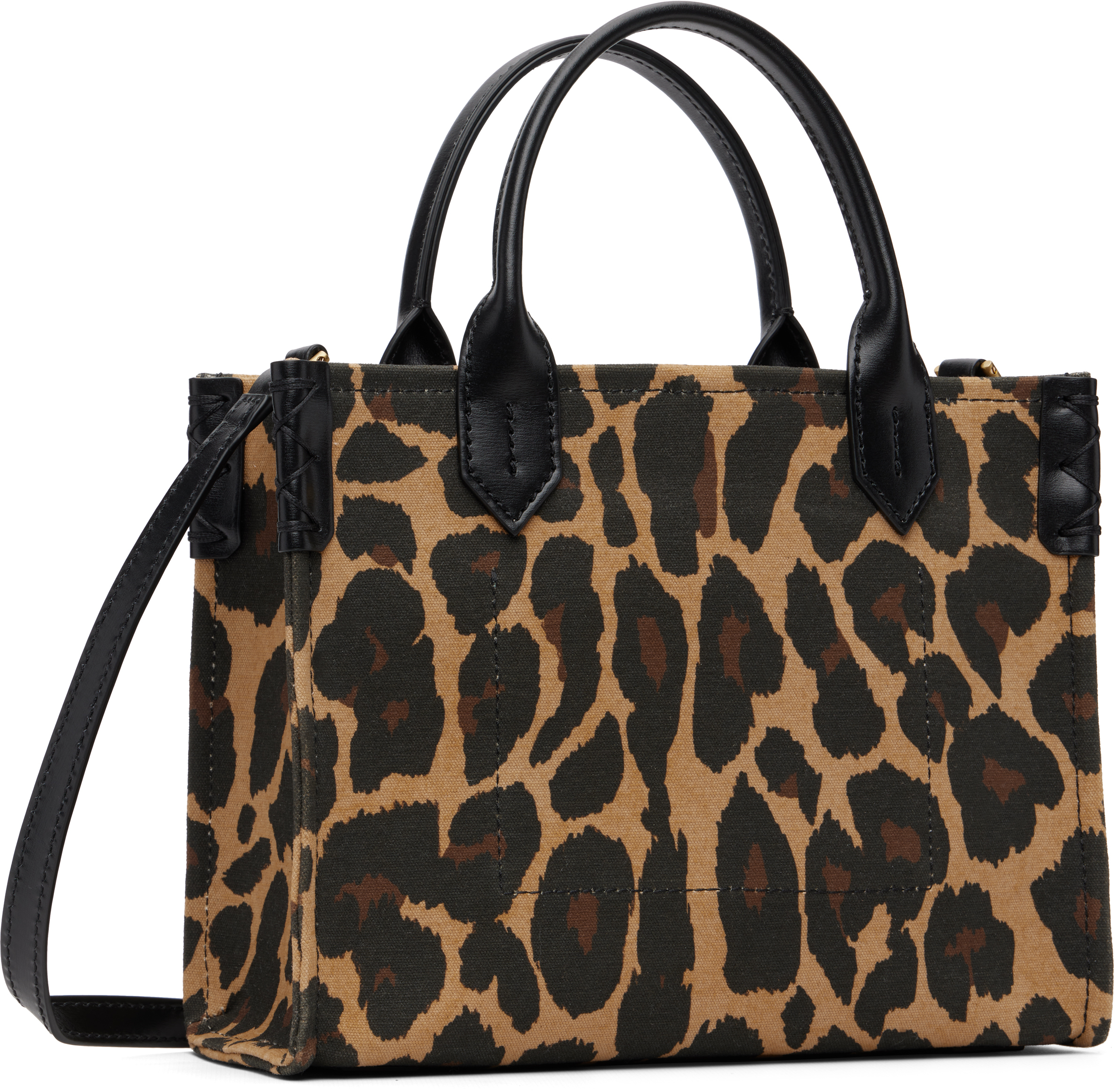 Balmain Handbag Woman Color Beige In Animal Print