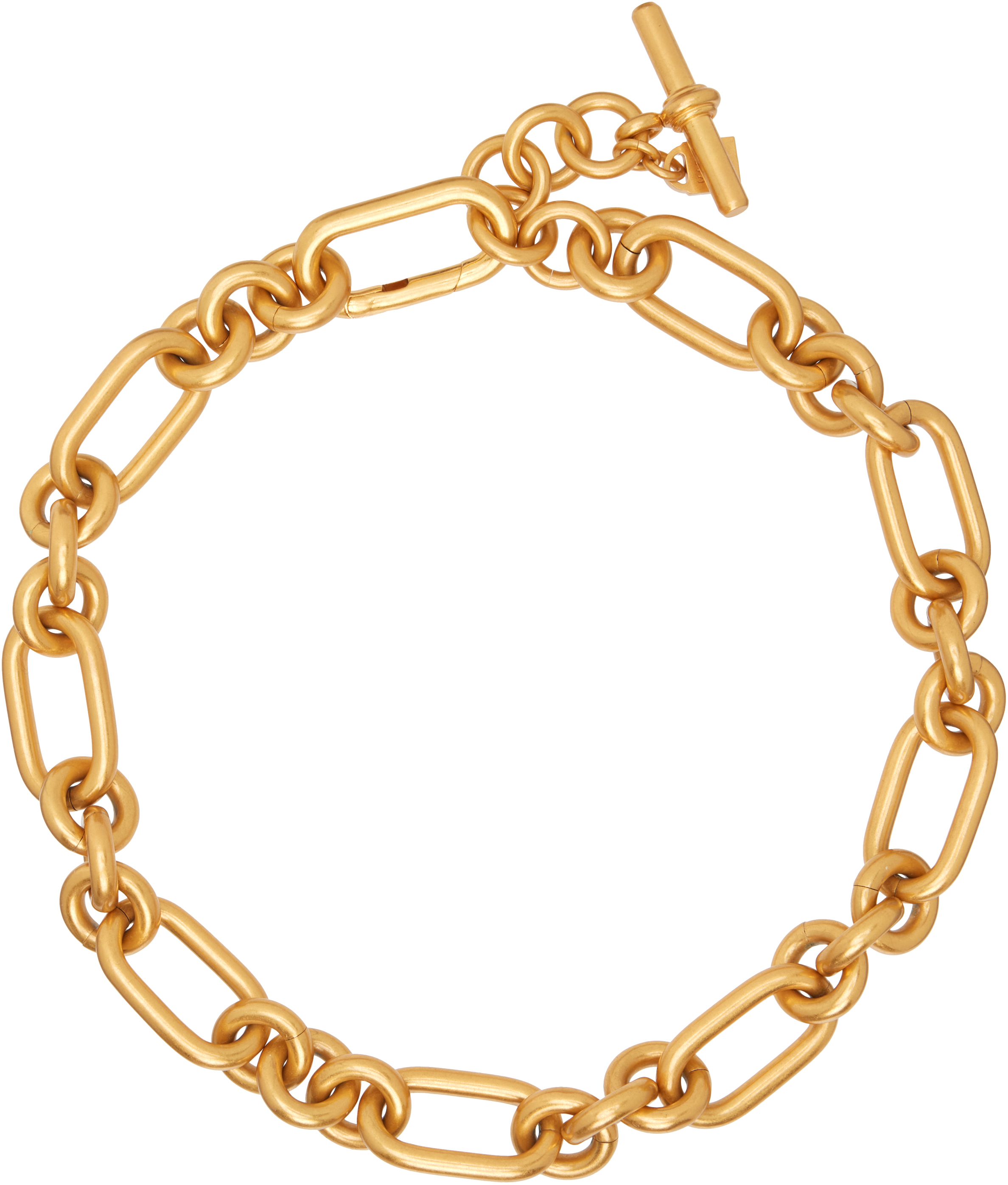 Balmain Sync Brass Necklace