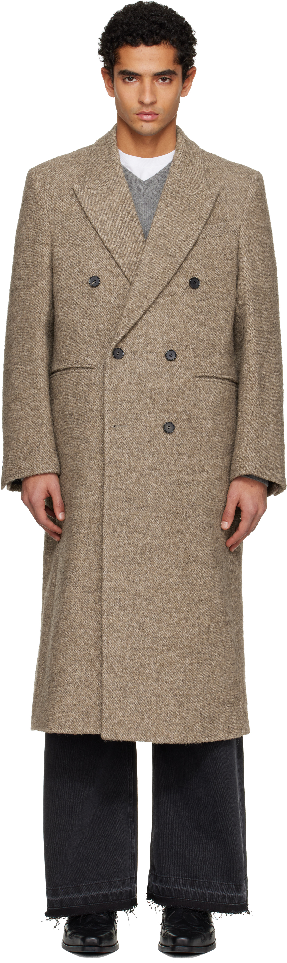 tonywack-beige-textured-wool-