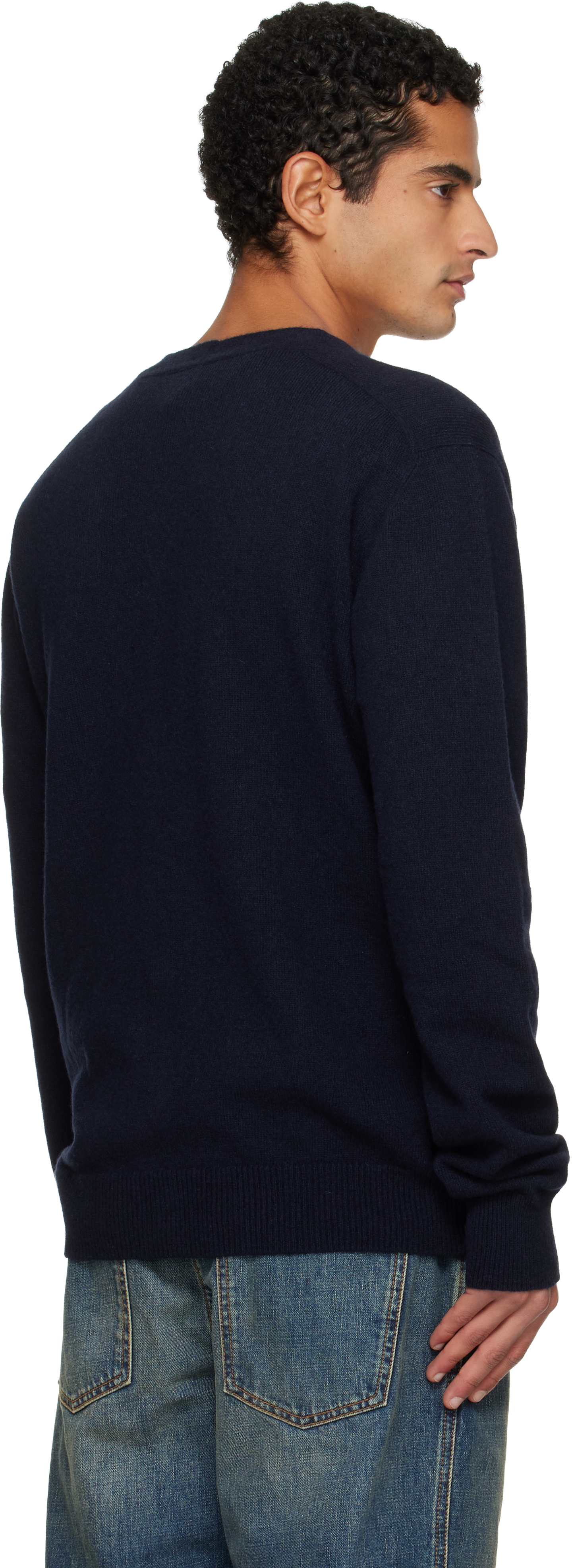 Balmain Eco-cashmere Cardigan In Black