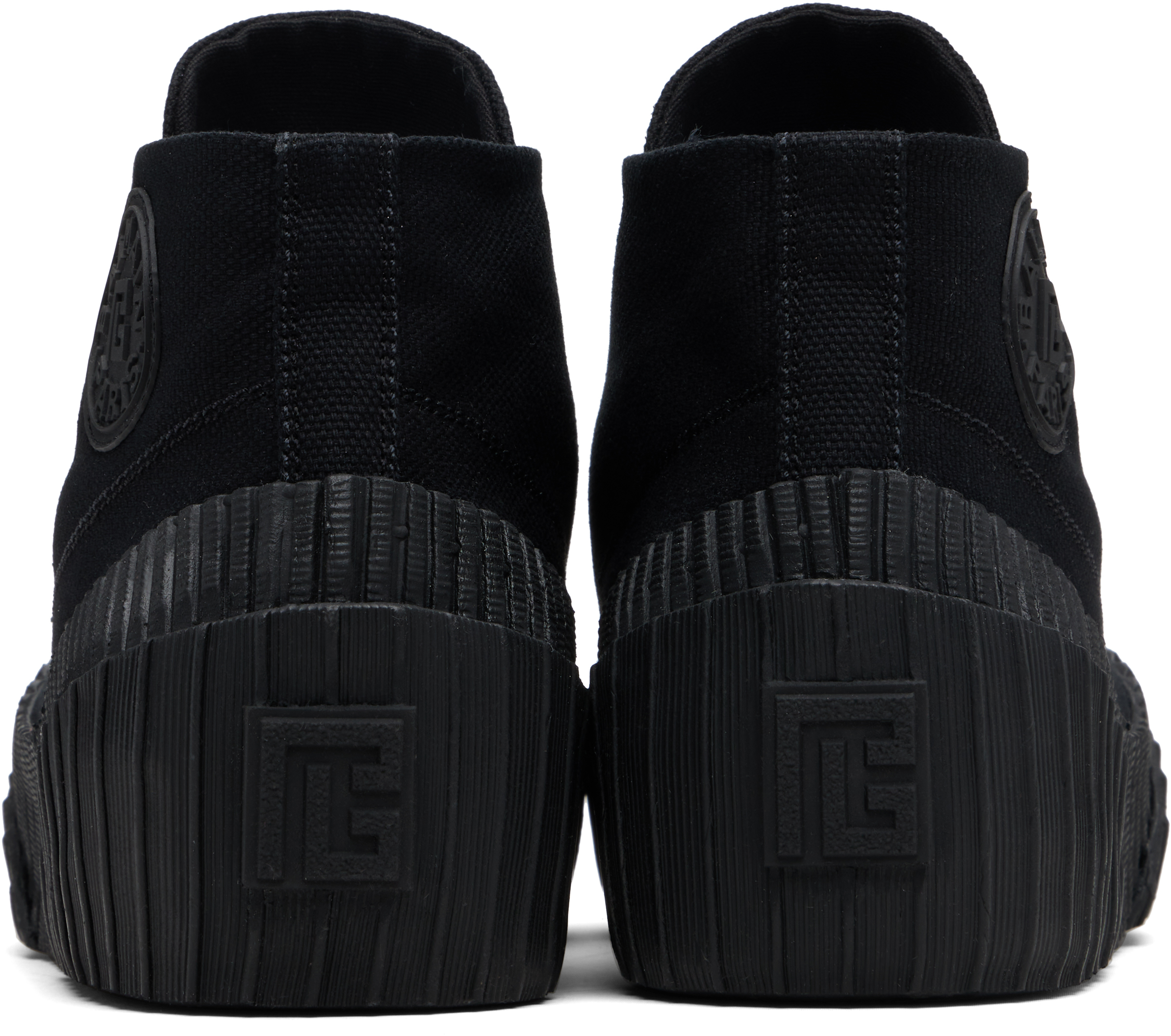 Balmain Riff Sneakers In Black