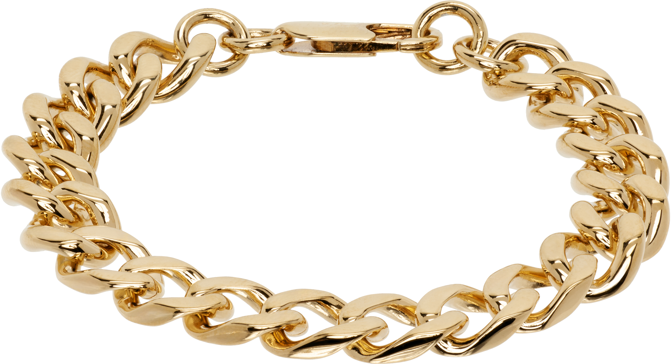 Apc Minimal Maxi Bracelet In Gold