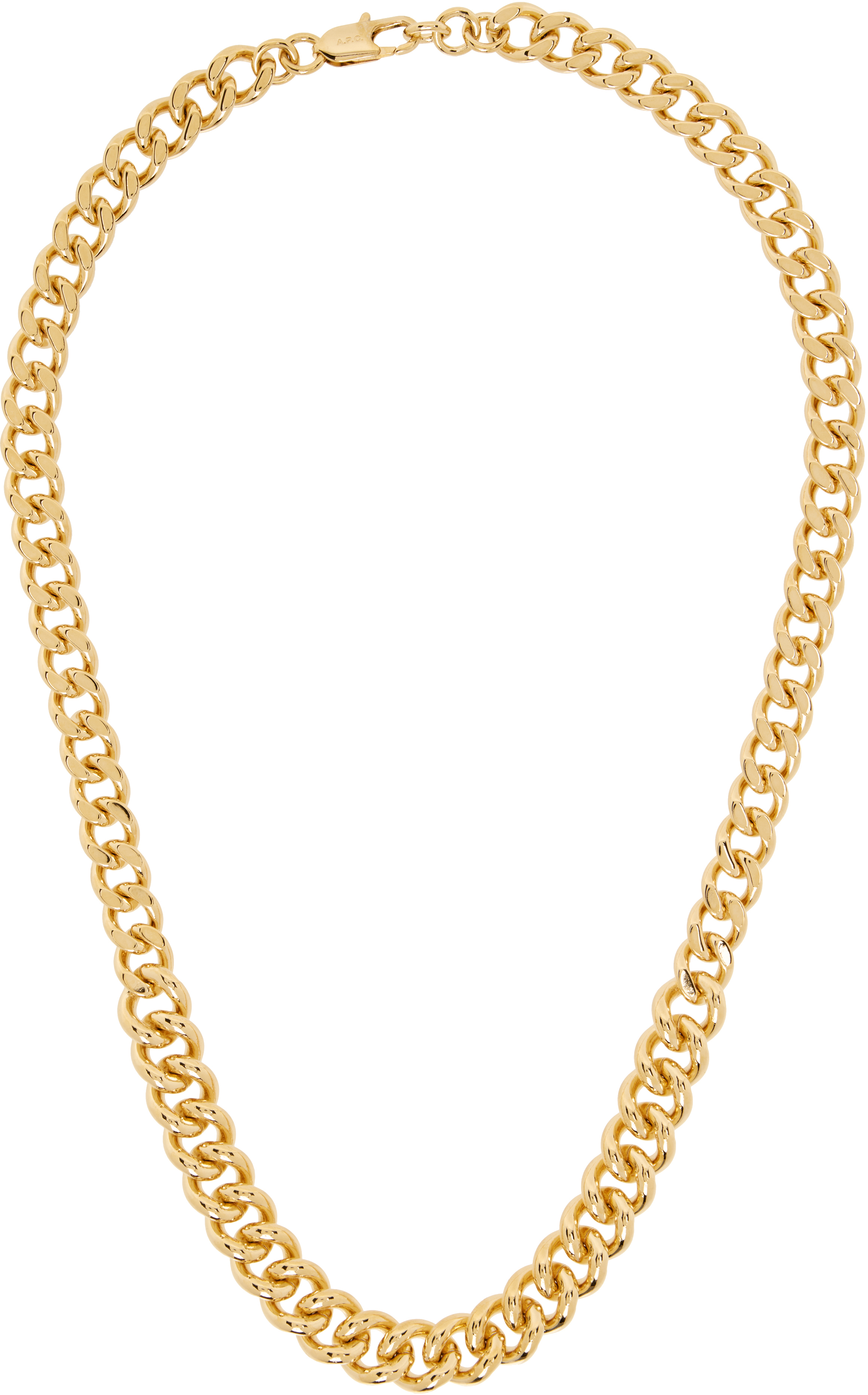 Apc Minimal Maxi Necklace In Gold