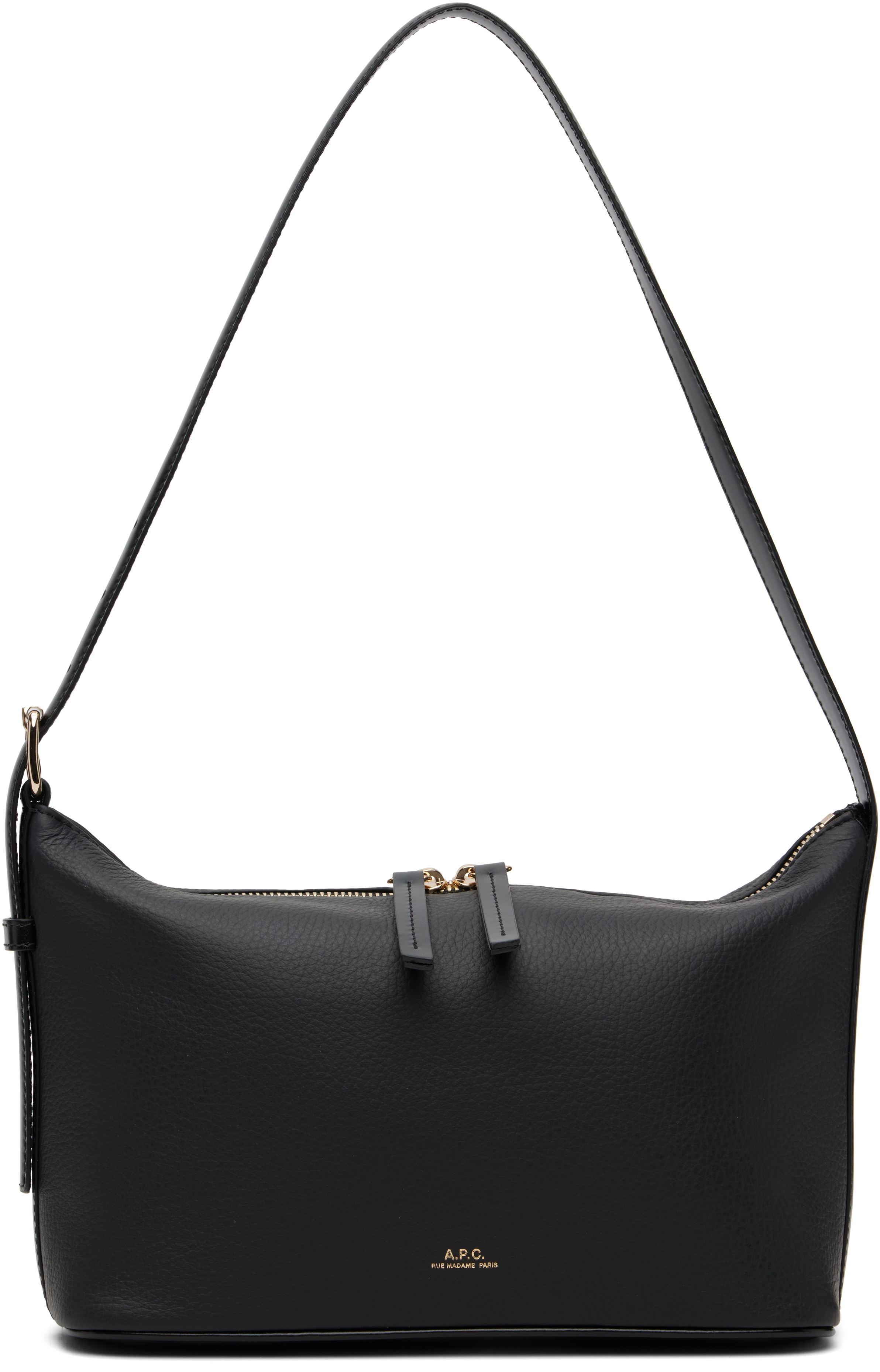 A. P.C. Black Vera Shoulder Bag