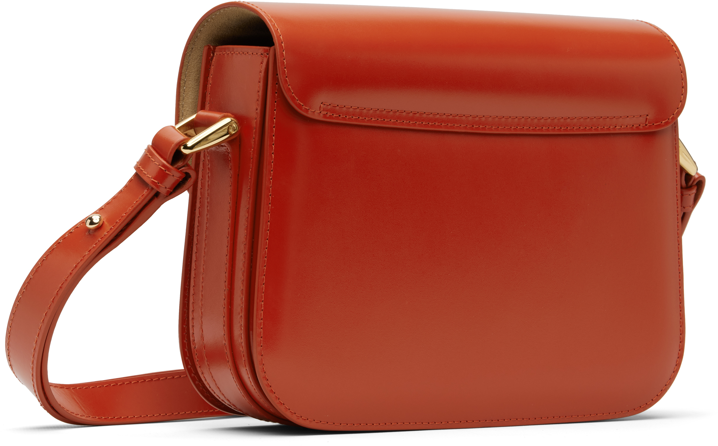 Apc Rectangular Shape Shoulder Bag With Adaptable Strap