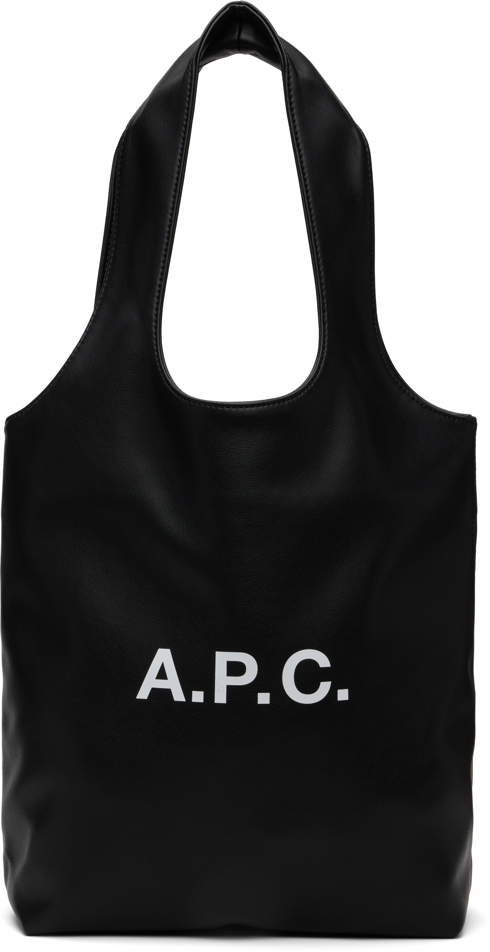 A.P.C.のブラック スモール Ninon トートバッグがセール中