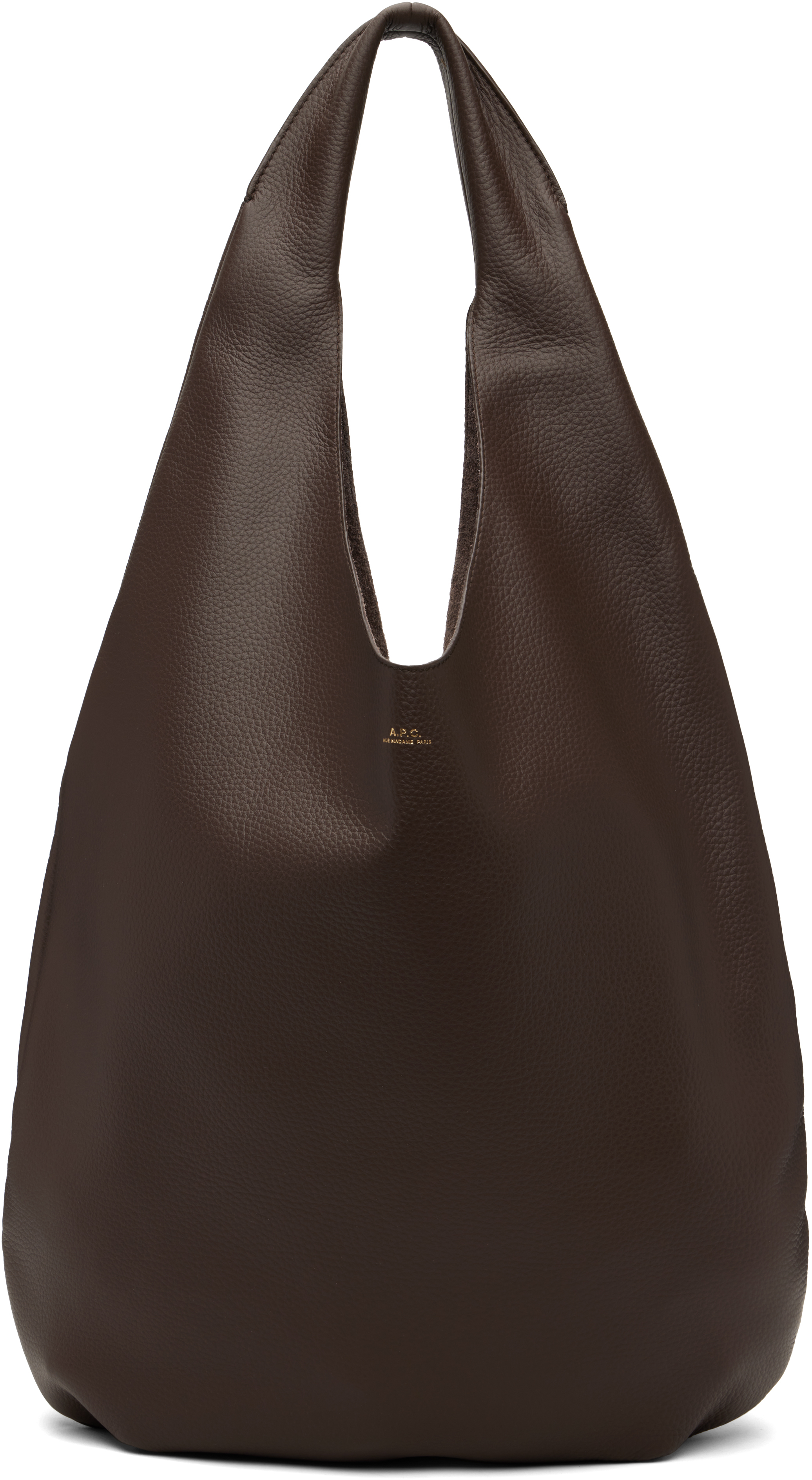 【関税込み】A.P.C. ブラウン 'Le Neige' トートバッグ A.P.C. Le Neige Tote Bag | Brown | FARFETCH