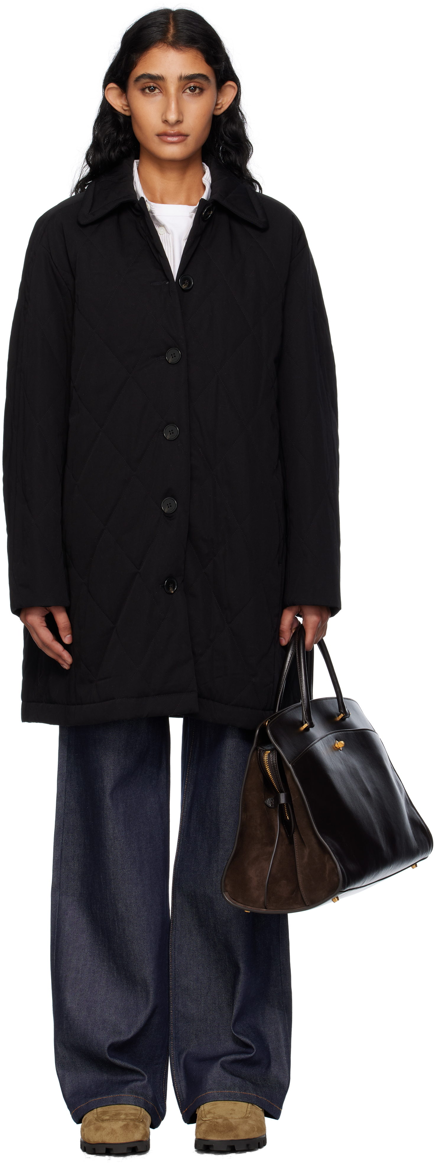 ジャケット A.P.C. Woman Jacket Brown COHHOF02905 CAF Tan Becca Jacket by A.P.C. on Sale