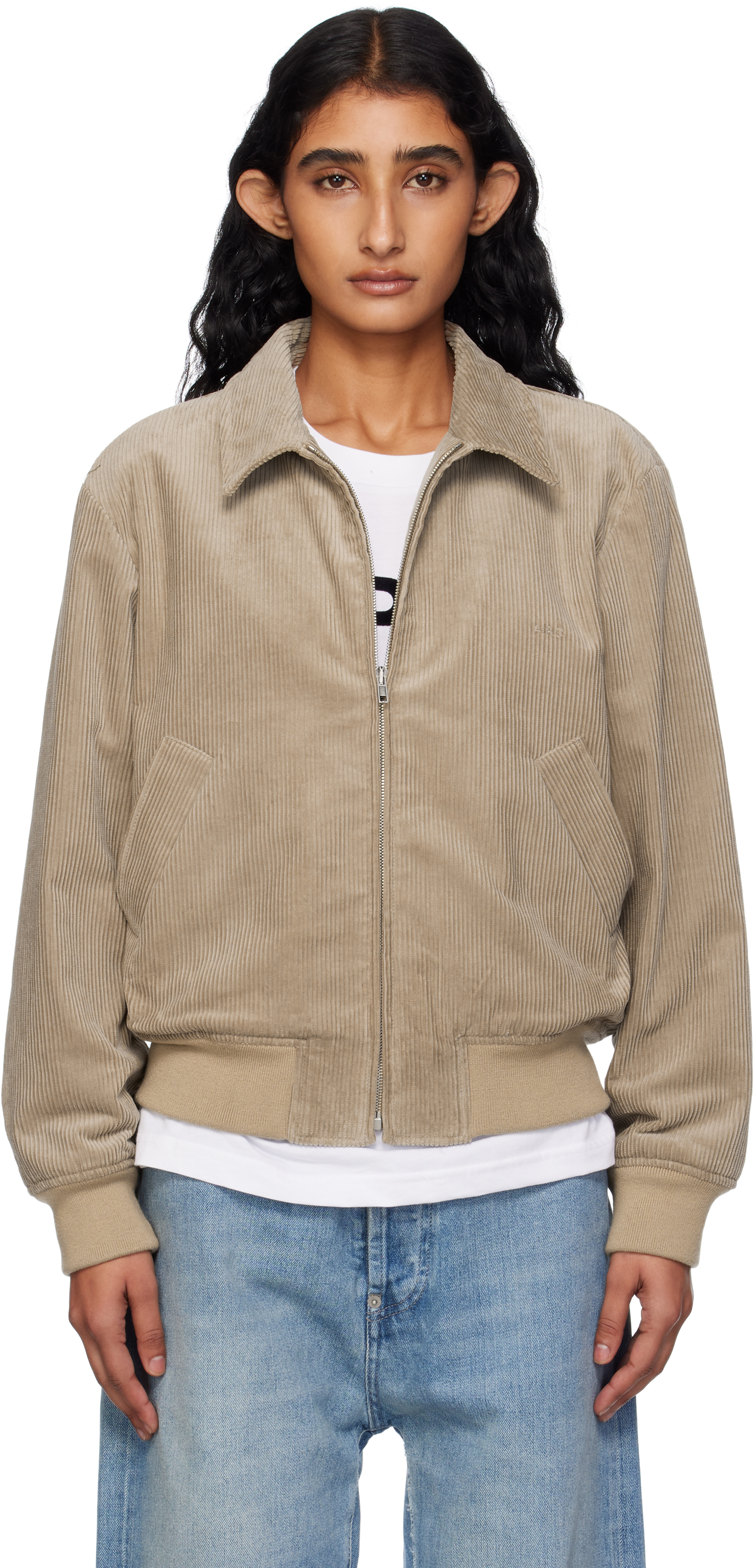 A. P.C. Navy Gilles Jacket
