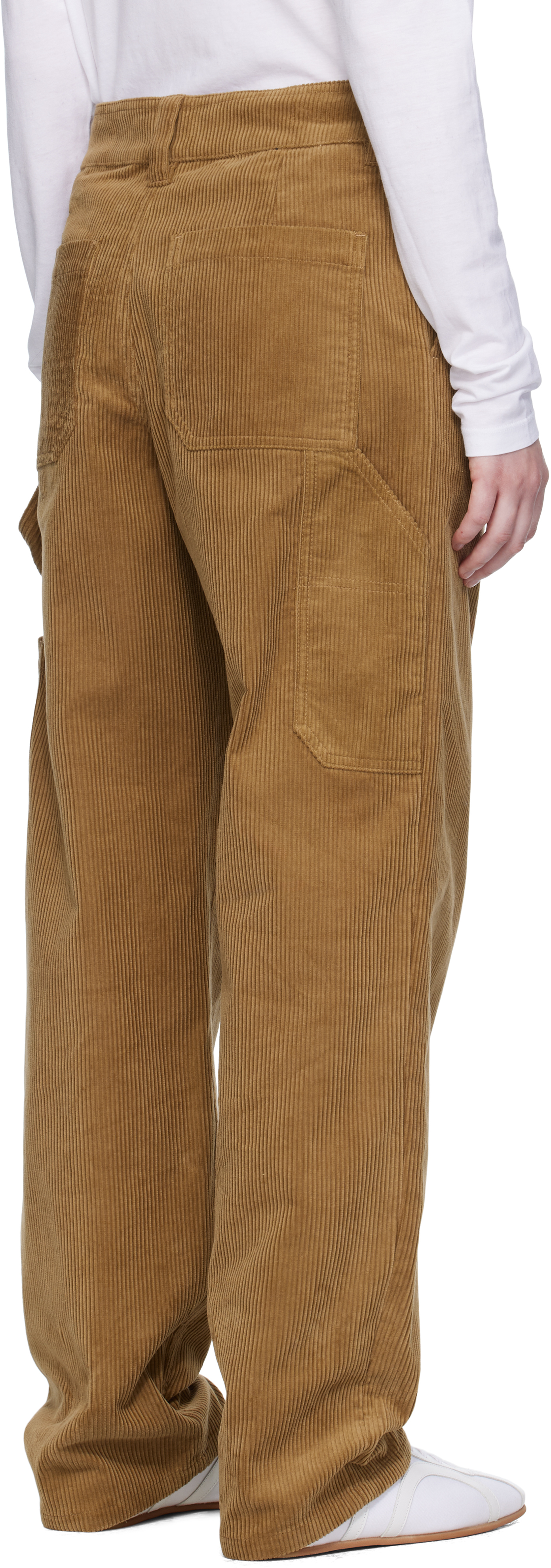 Apc Brown Fergus Trousers In Brown